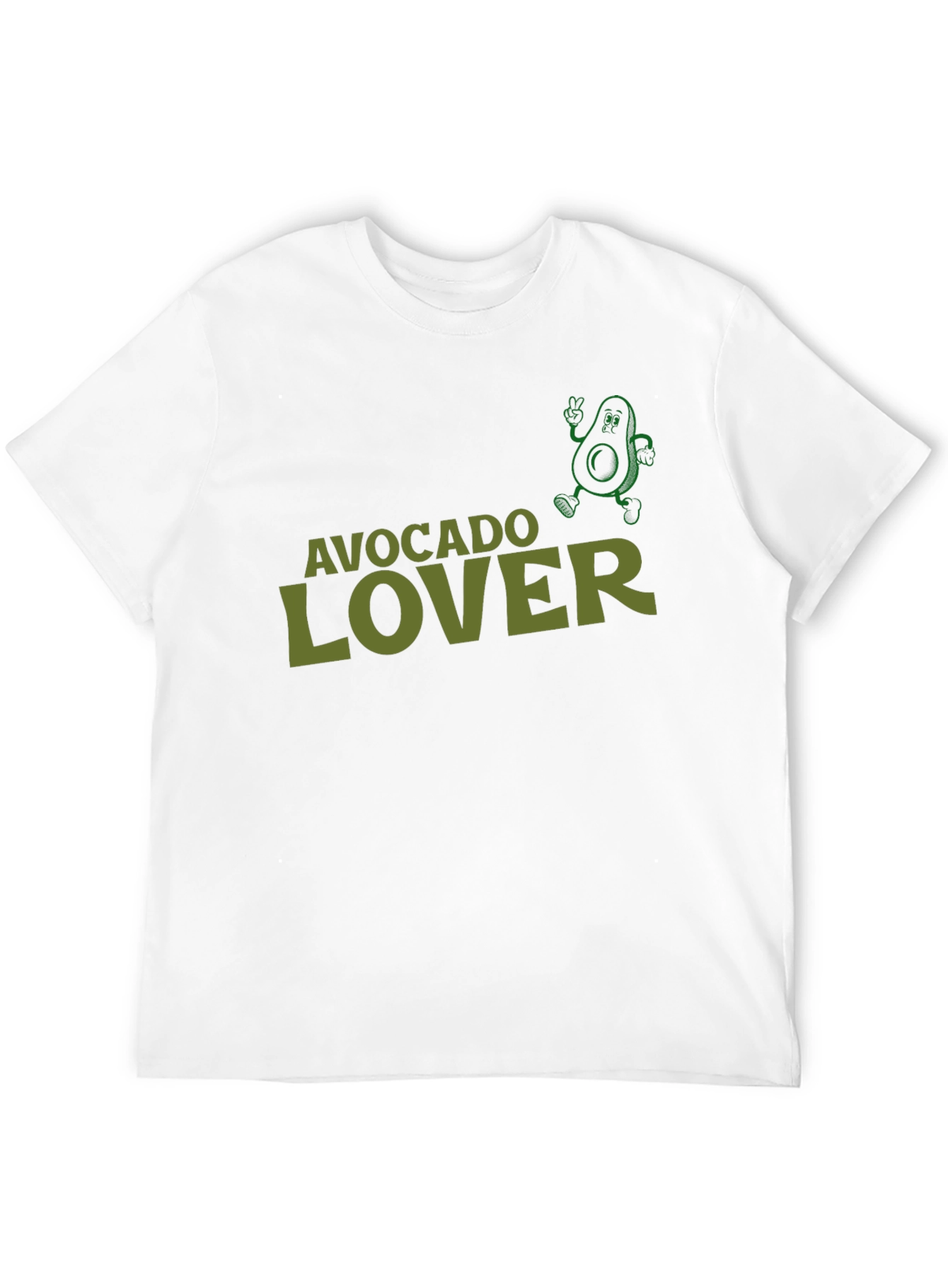 Black Avocado Lover T-Shirt Funny Avocado Graphic Tee view 12