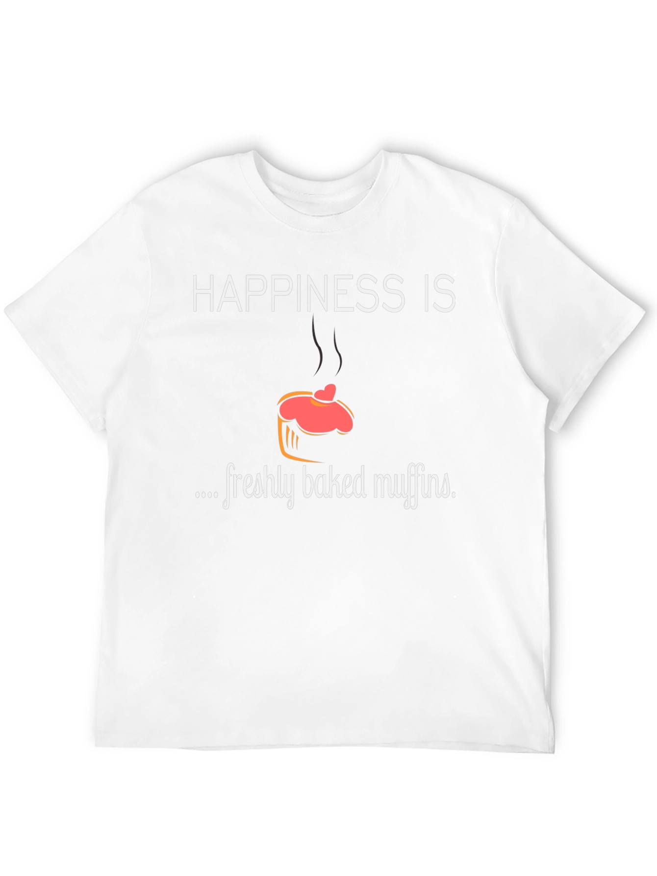 Black Happiness is Freshly Baked Muffins T-Shirt view 12