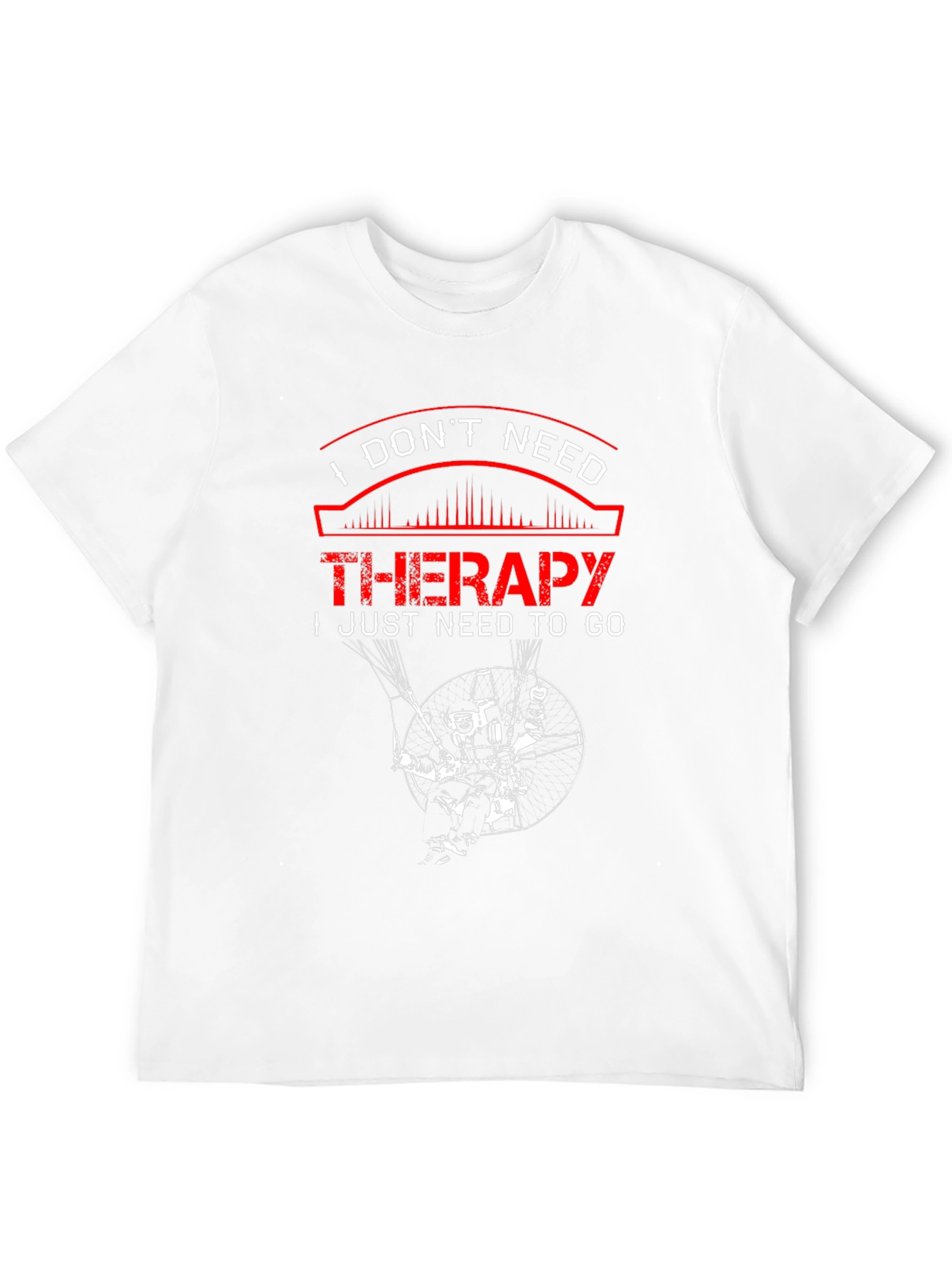 Black I Don't Need Therapy T-Shirt view 12