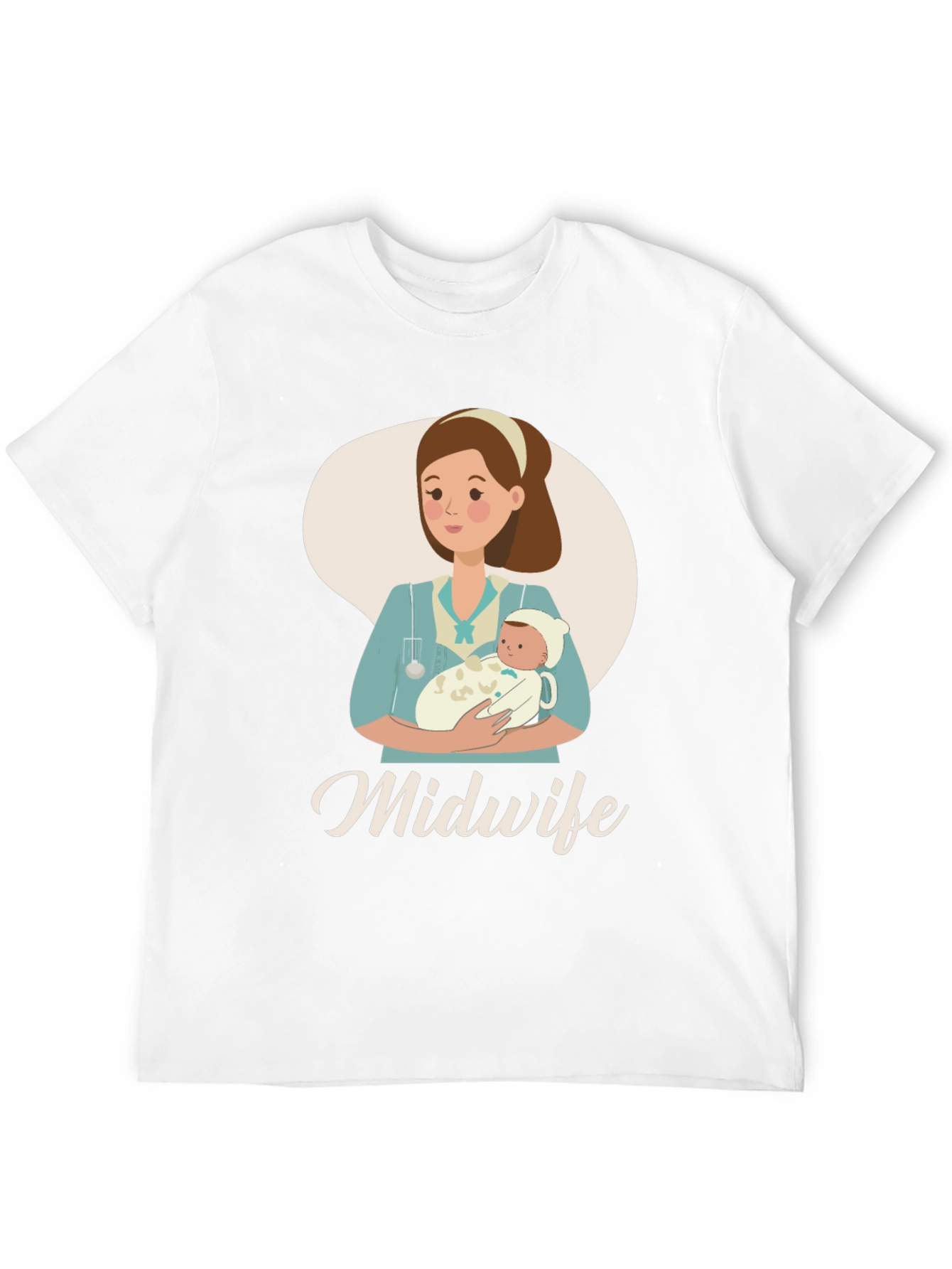 Midwife Graphic T-Shirt - Gift for Healthcare Providers - 12