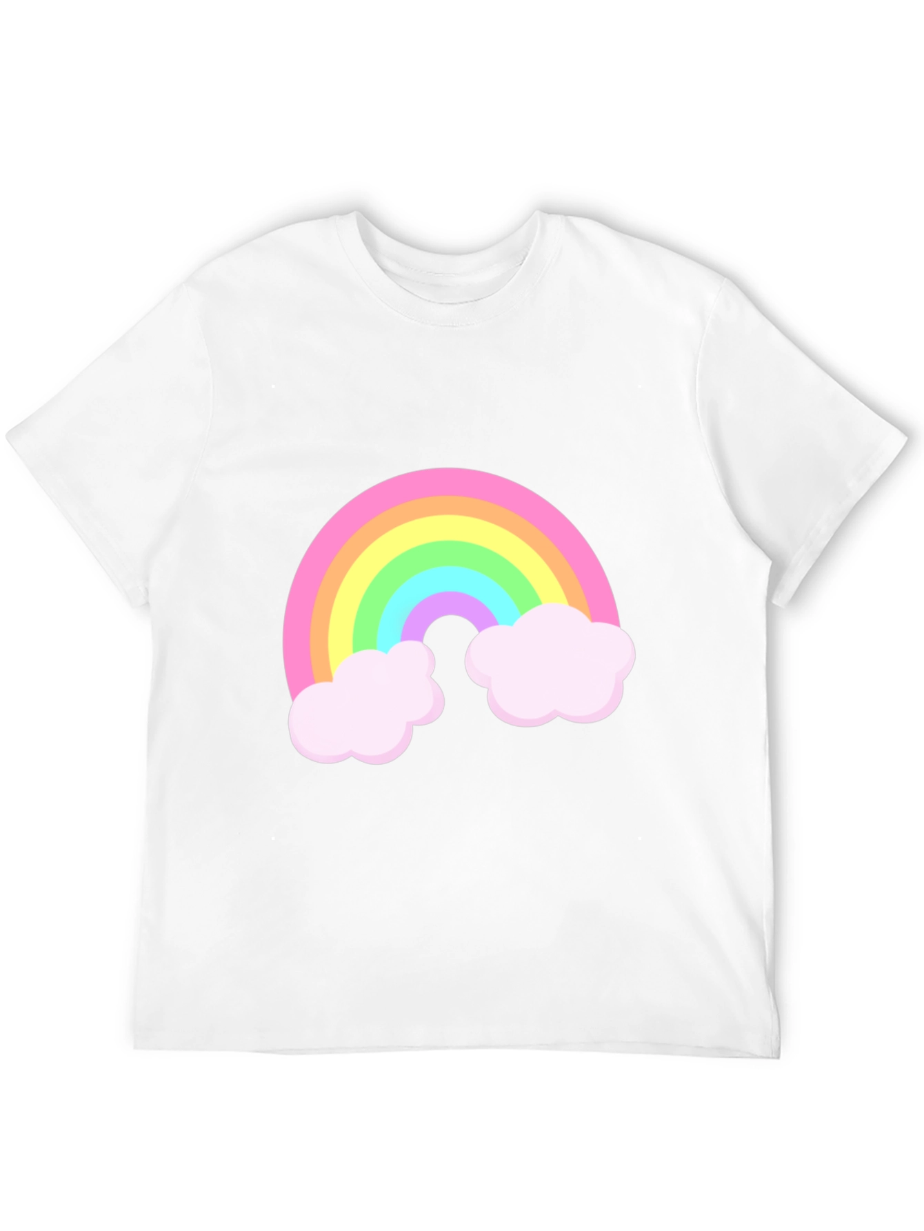 Black Rainbow Graphic Black T-Shirt view 12