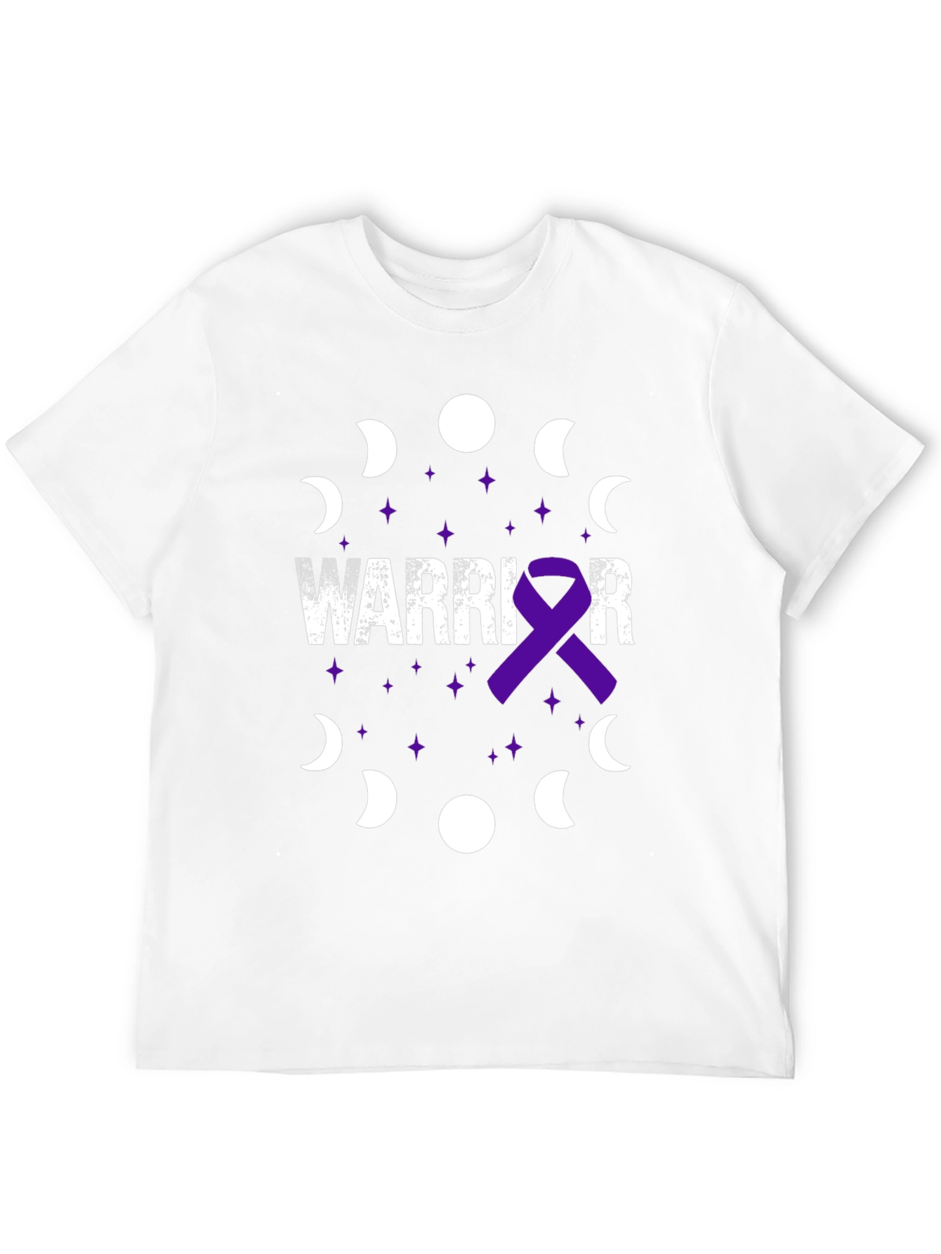 Black Warrior Awareness Ribbon T-Shirt view 12