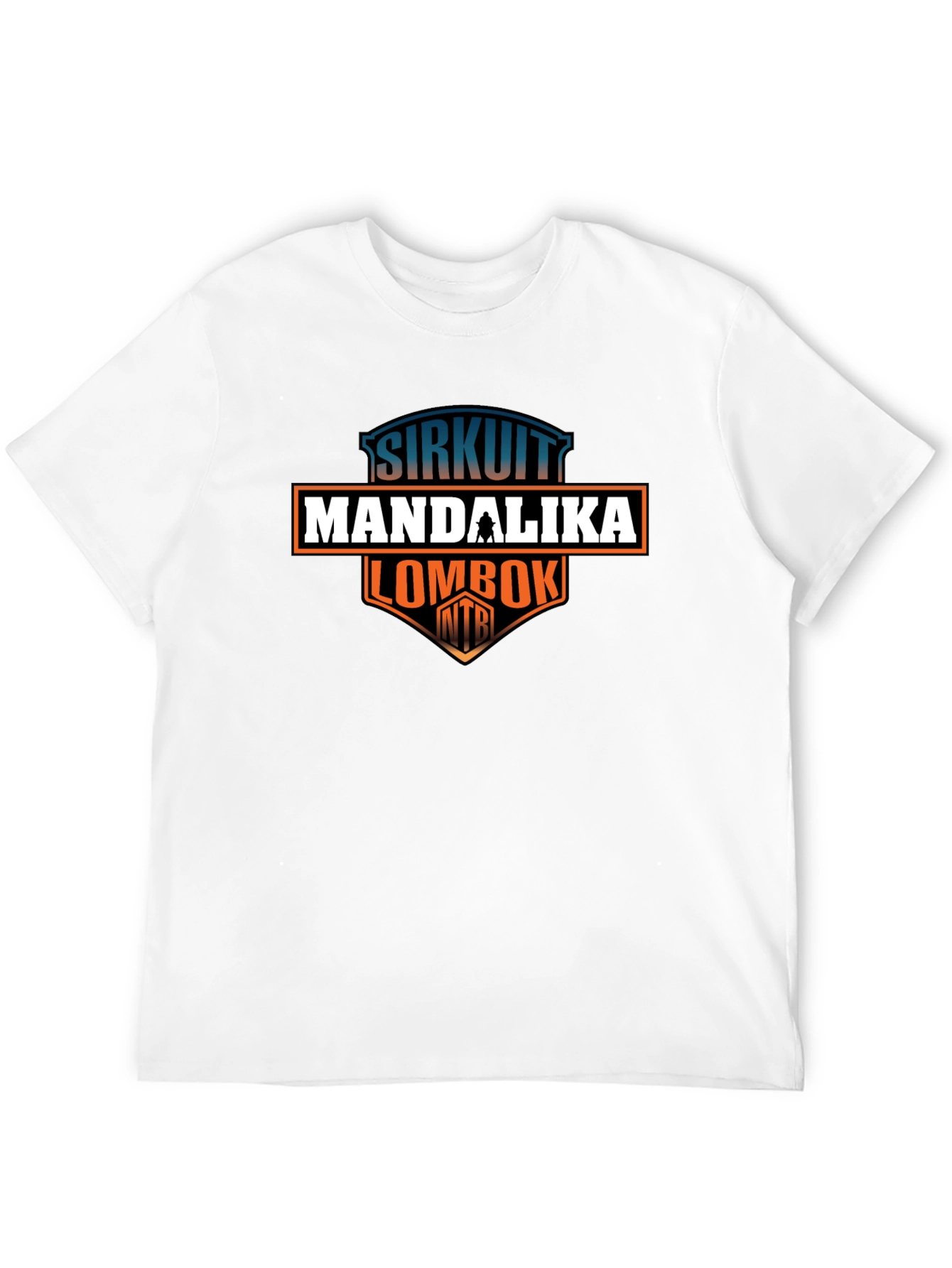 Black Sirkuit Mandalika Lombok T-Shirt view 12