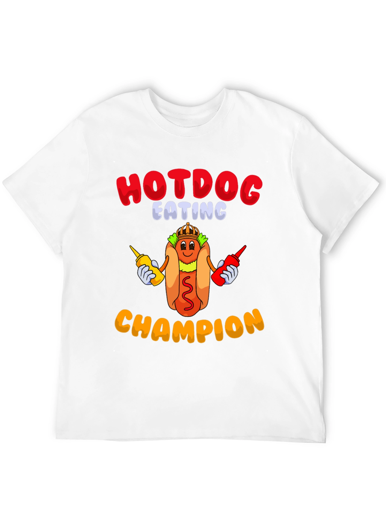 Black Hotdog Eating Champion T-Shirt view 12