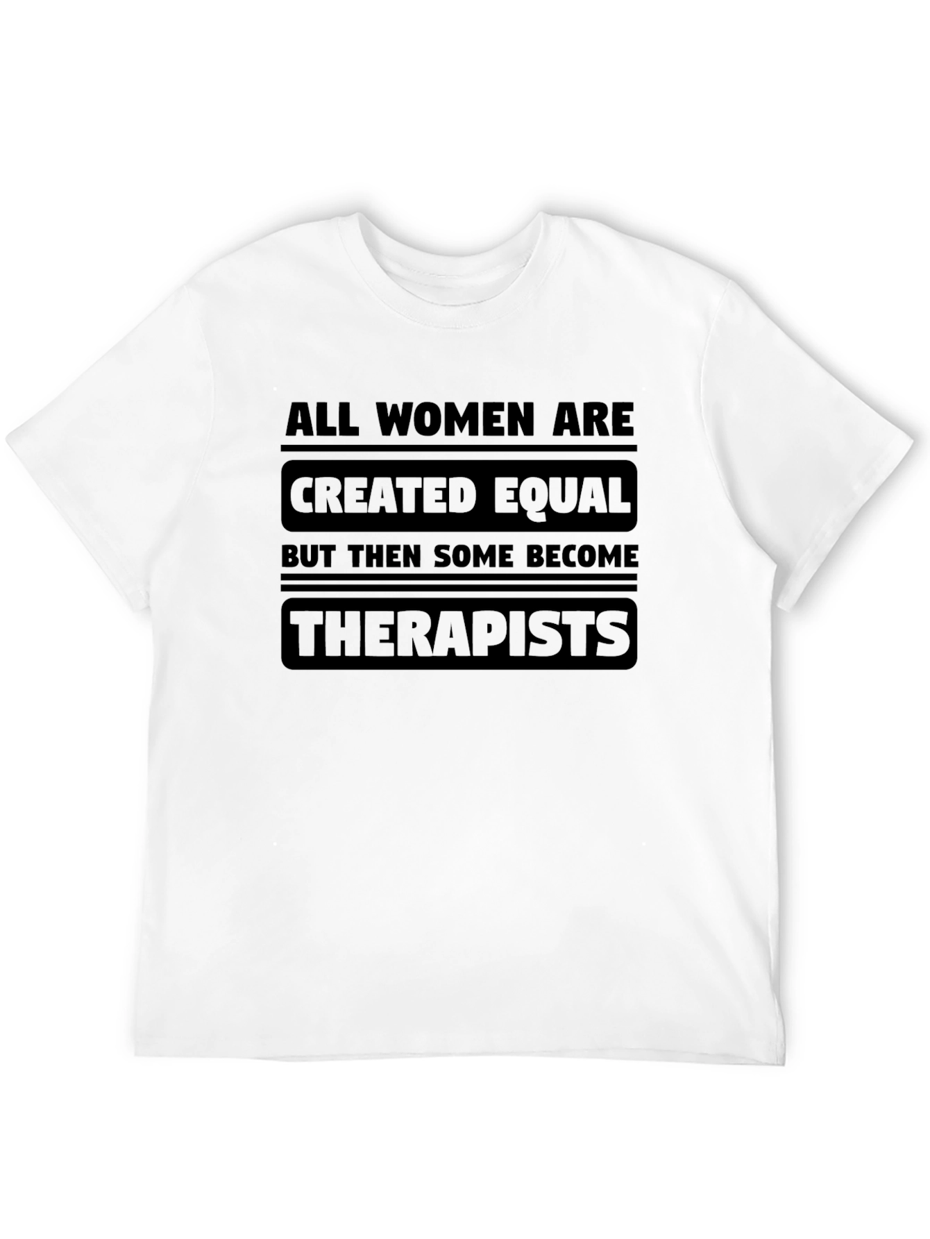 Black Therapist Women's Graphic T-Shirt view 12