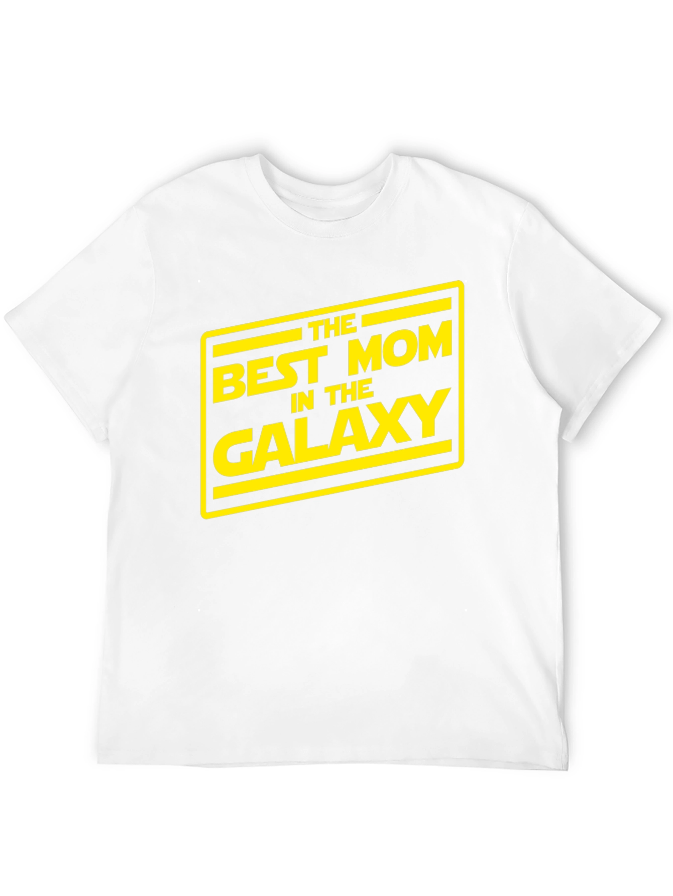 Black Best Mom in the Galaxy Black T-Shirt view 12