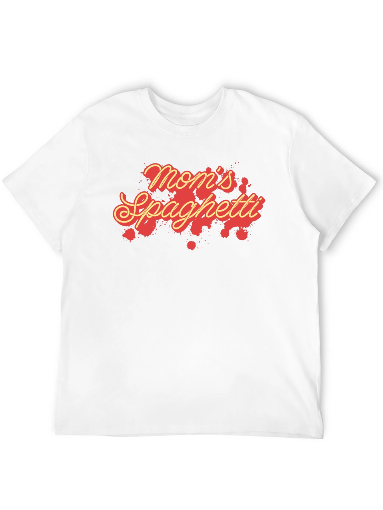 Black Mom's Spaghetti Graphic T-Shirt - Unisex view 12