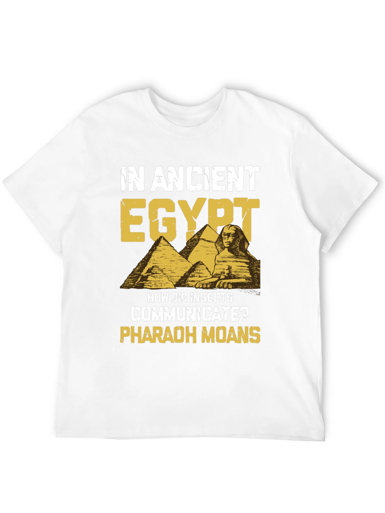 Black Ancient Egypt Pharaoh Moans Humor T-Shirt view 12