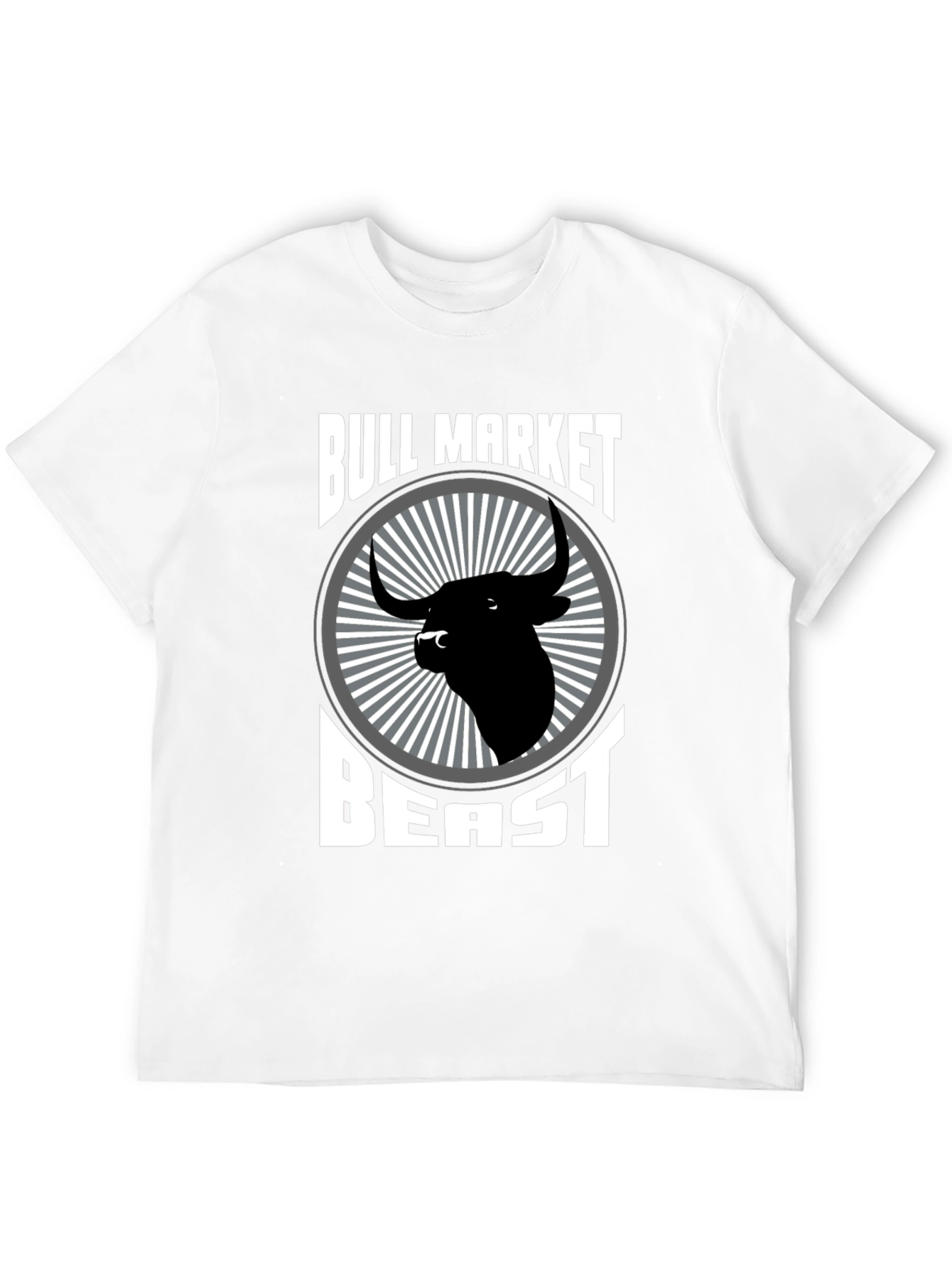 Black Bull Market Beast T-Shirt - Black Graphic Tee view 12