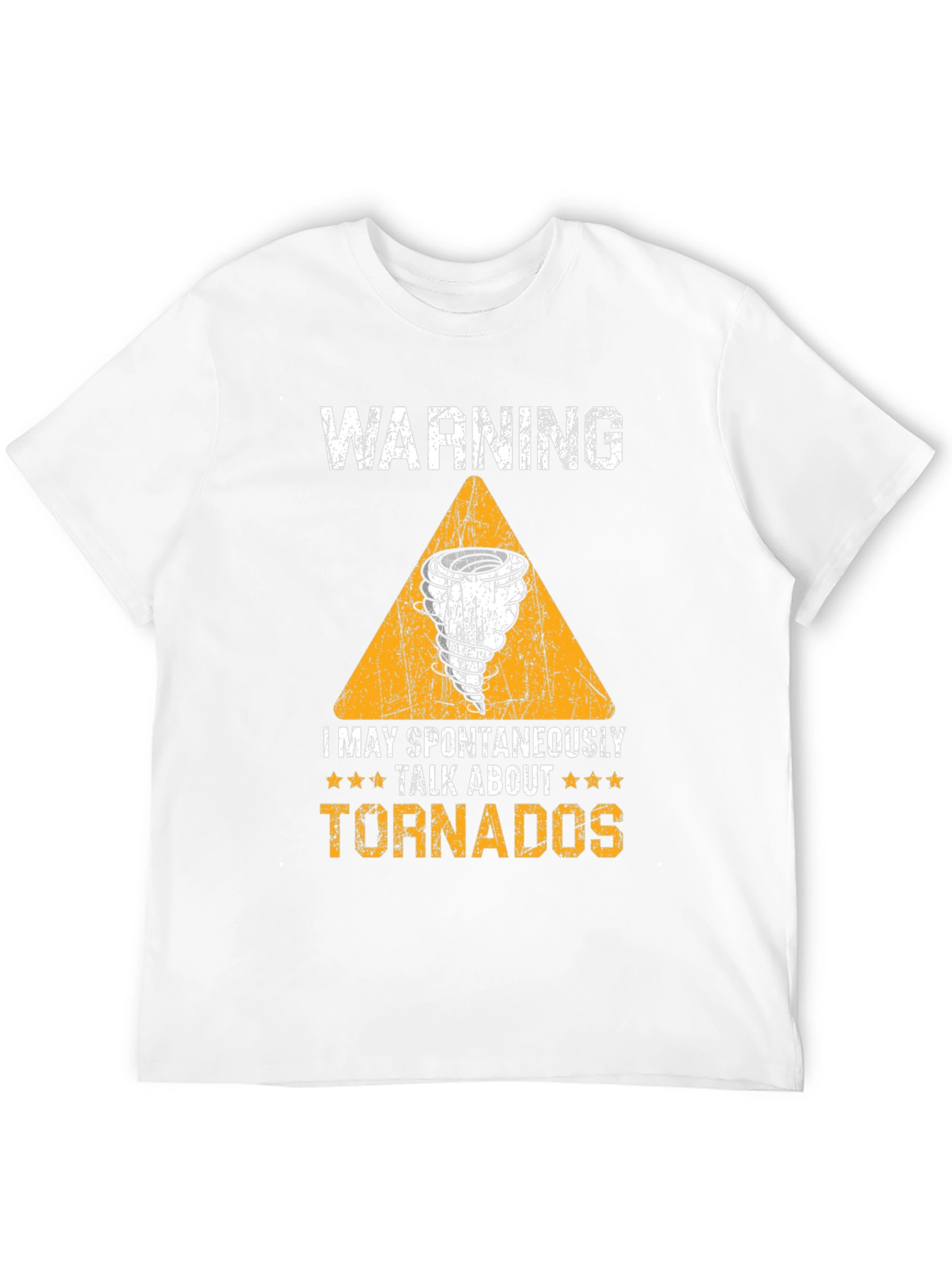 Black Warning I May Spontaneously Talk About Tornadoes T-Shirt view 12