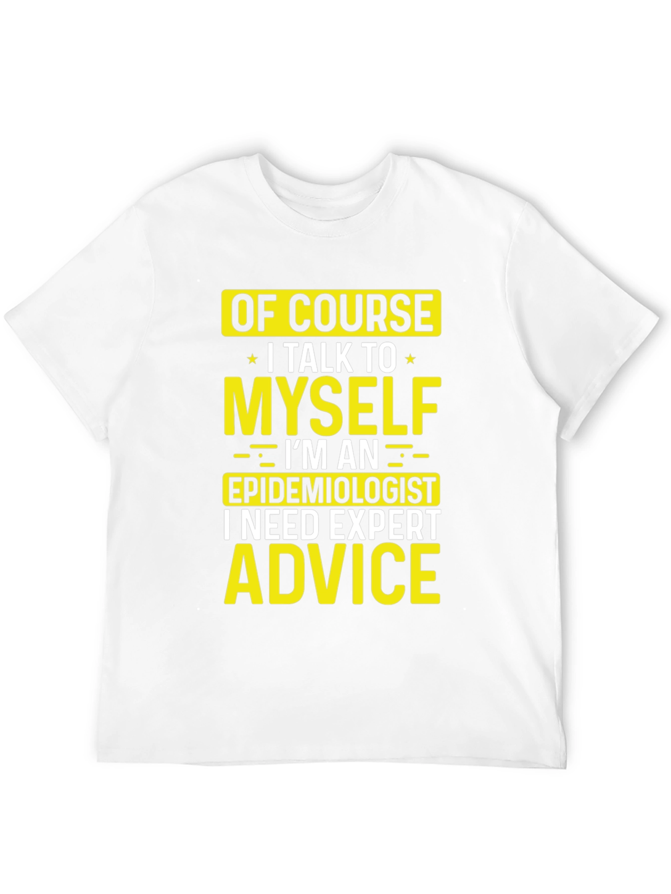 Black Epidemiologist Expert Advice Funny Graphic T-Shirt view 12