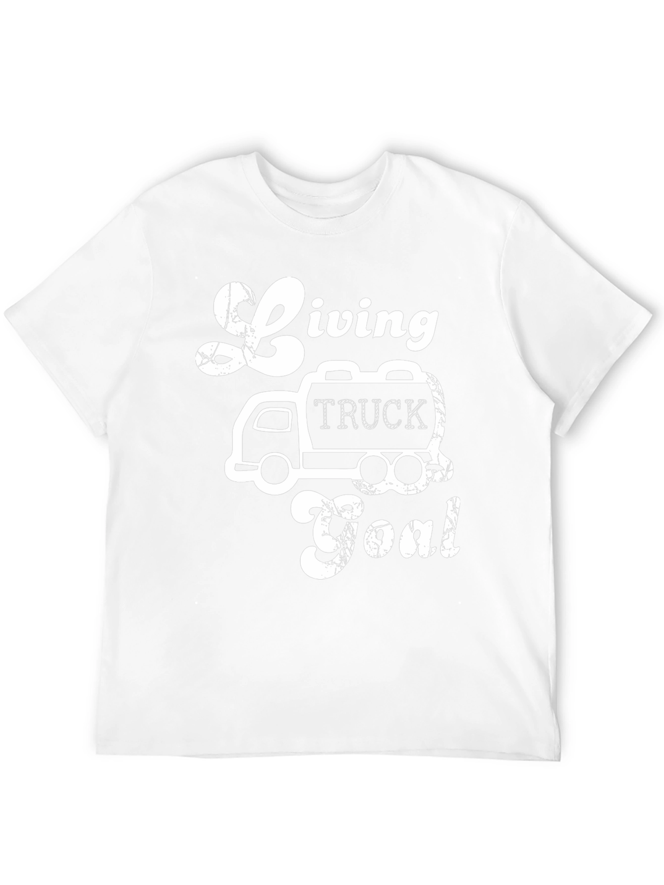 Black Living Truck Goal Black Graphic Tee view 12