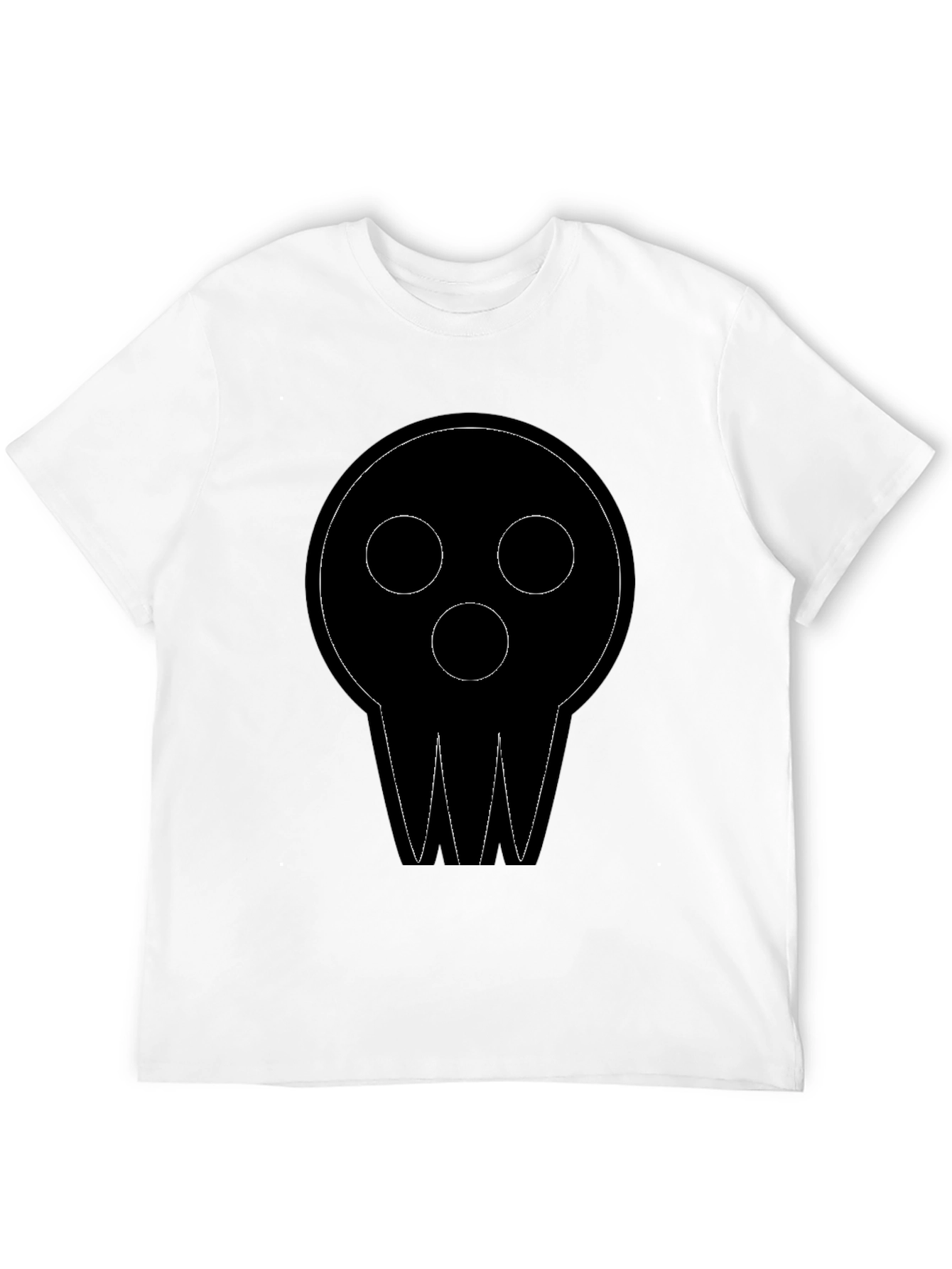 Black Skull Graphic Black T-Shirt | Casual Wear view 12