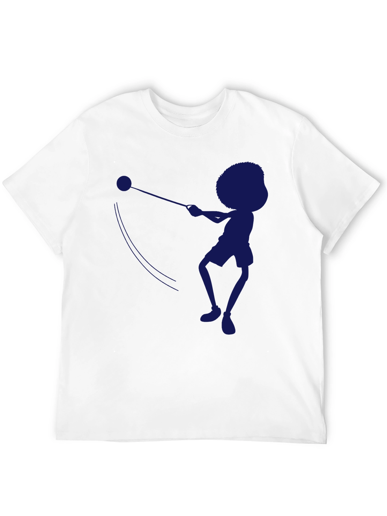 Black Hammer Throw Silhouette T-Shirt view 12