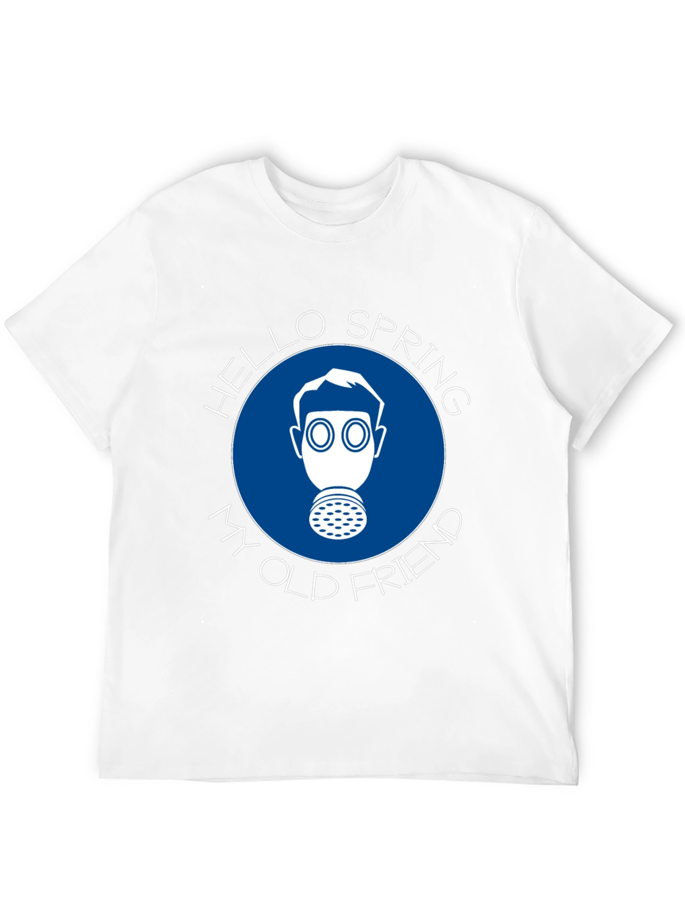 Black Hello Spring T-Shirt - Dark Humor Tee view 12