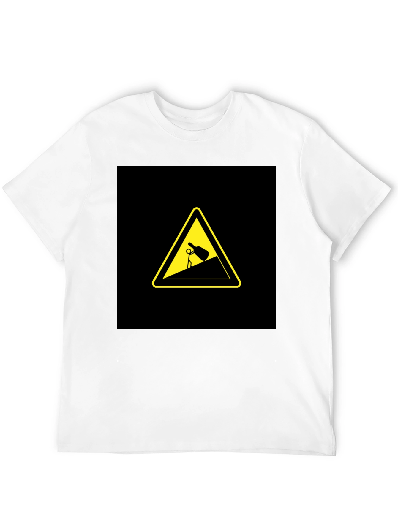 Black Warning: Heavy Drinker T-Shirt - Funny Graphic Tee view 12