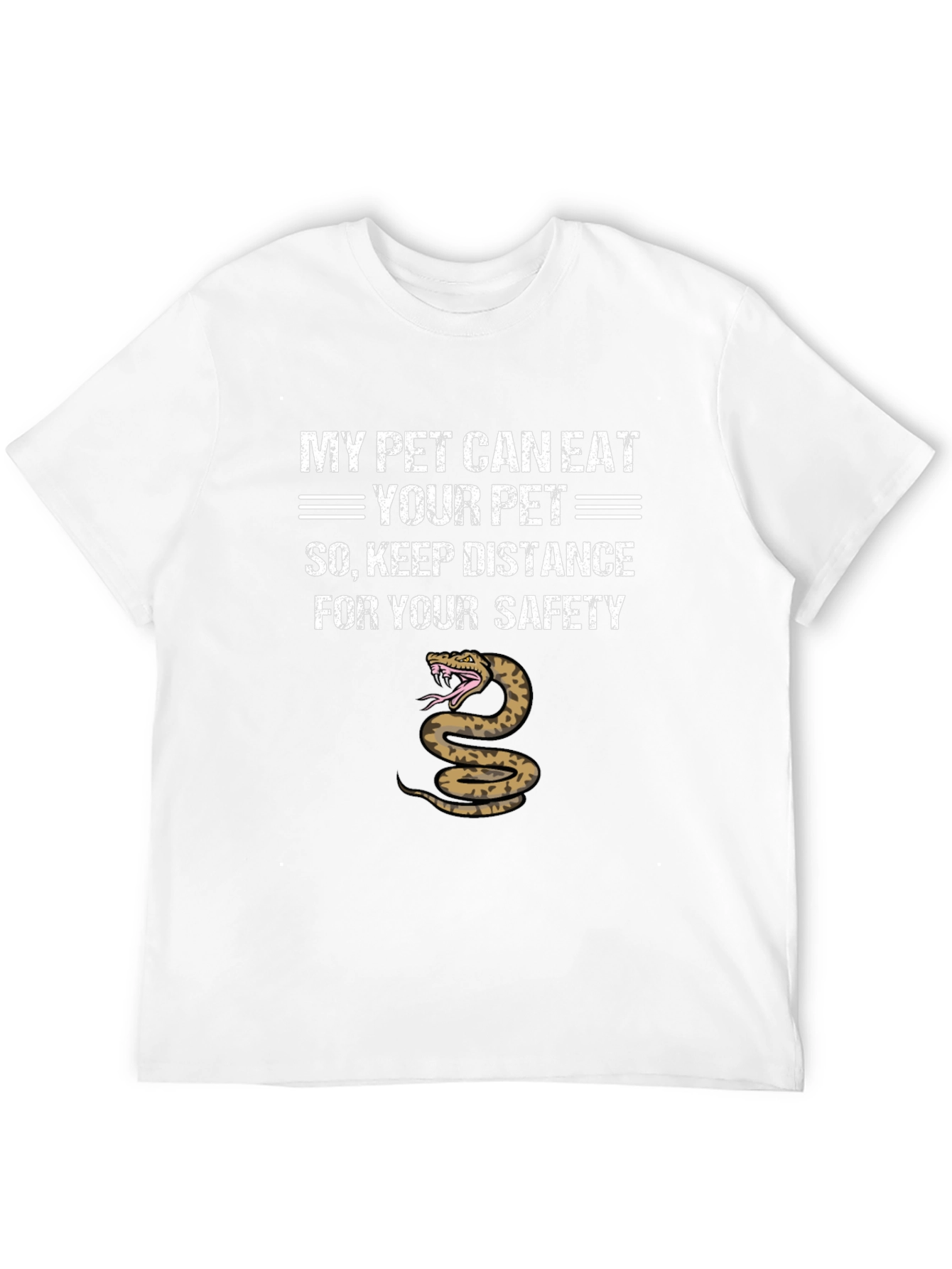 Black My Pet Can Eat Your Pet T-Shirt view 12