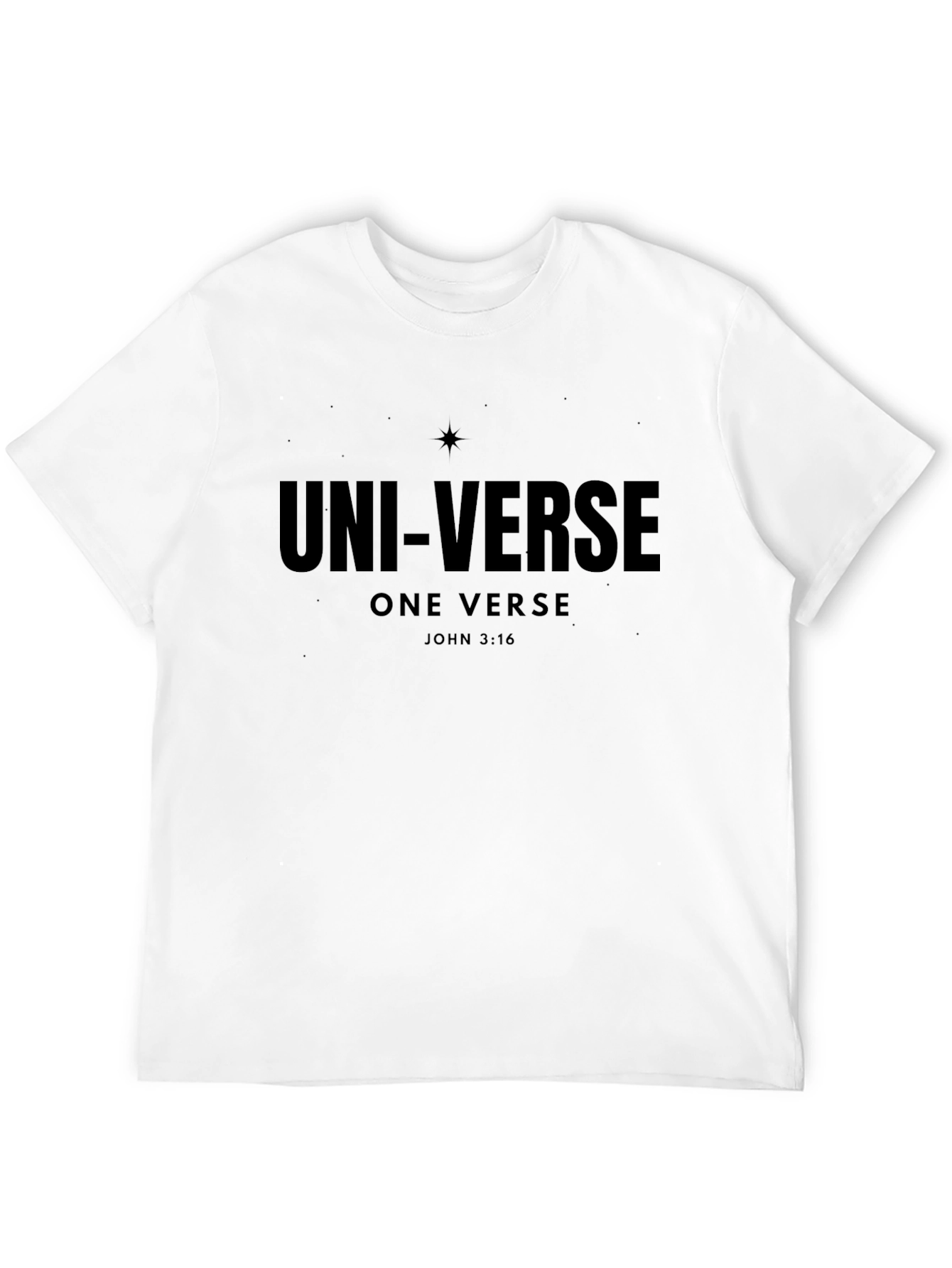 Black Uni-Verse One Verse Graphic Tee view 12
