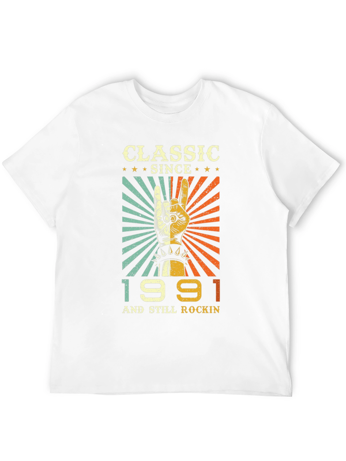 Black Classic Since 1991 Rockin' T-Shirt view 12