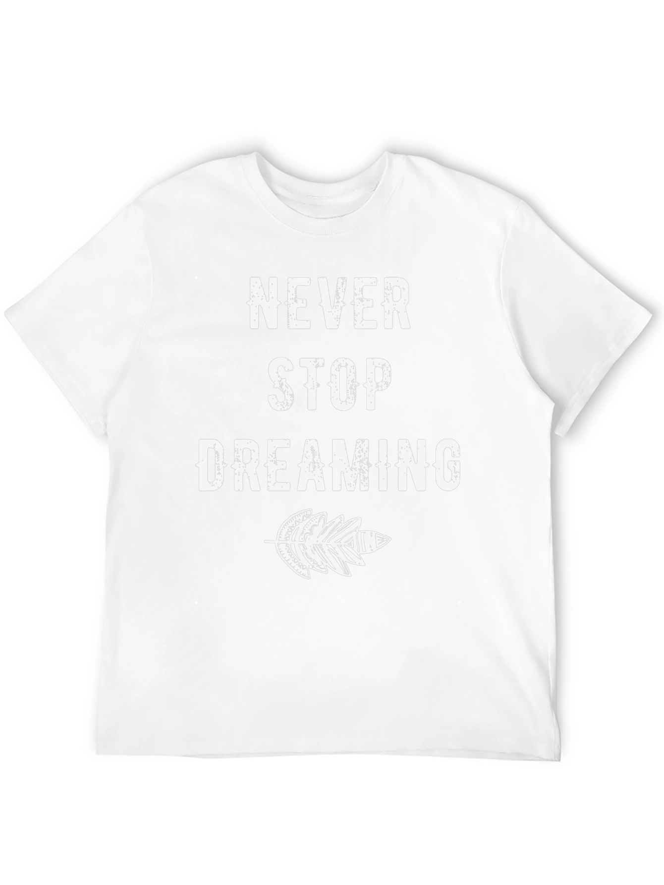 Black Never Stop Dreaming Black Graphic T-Shirt view 12