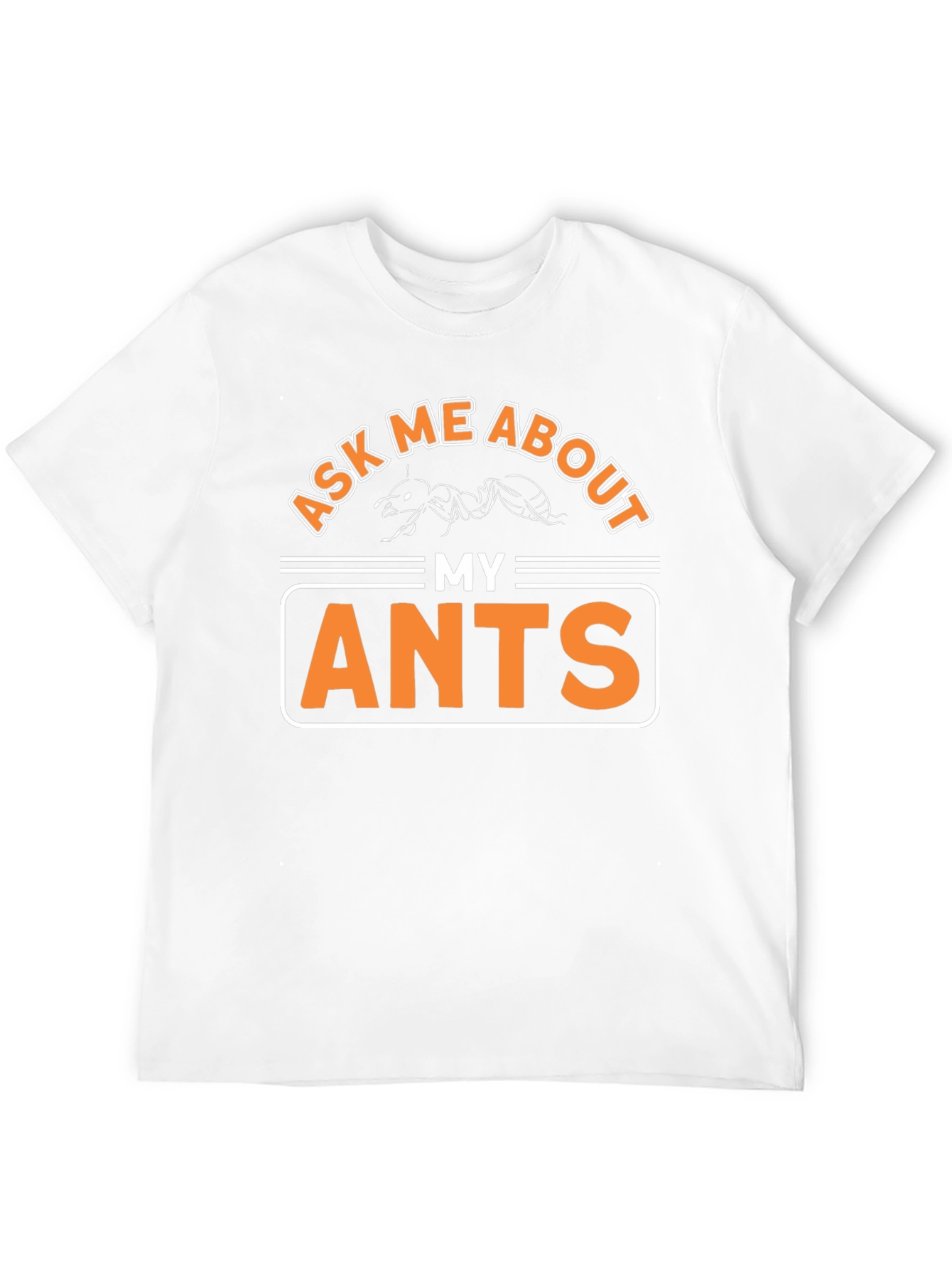 Black Ask Me About My Ants T-Shirt Funny Entomology Tee view 12