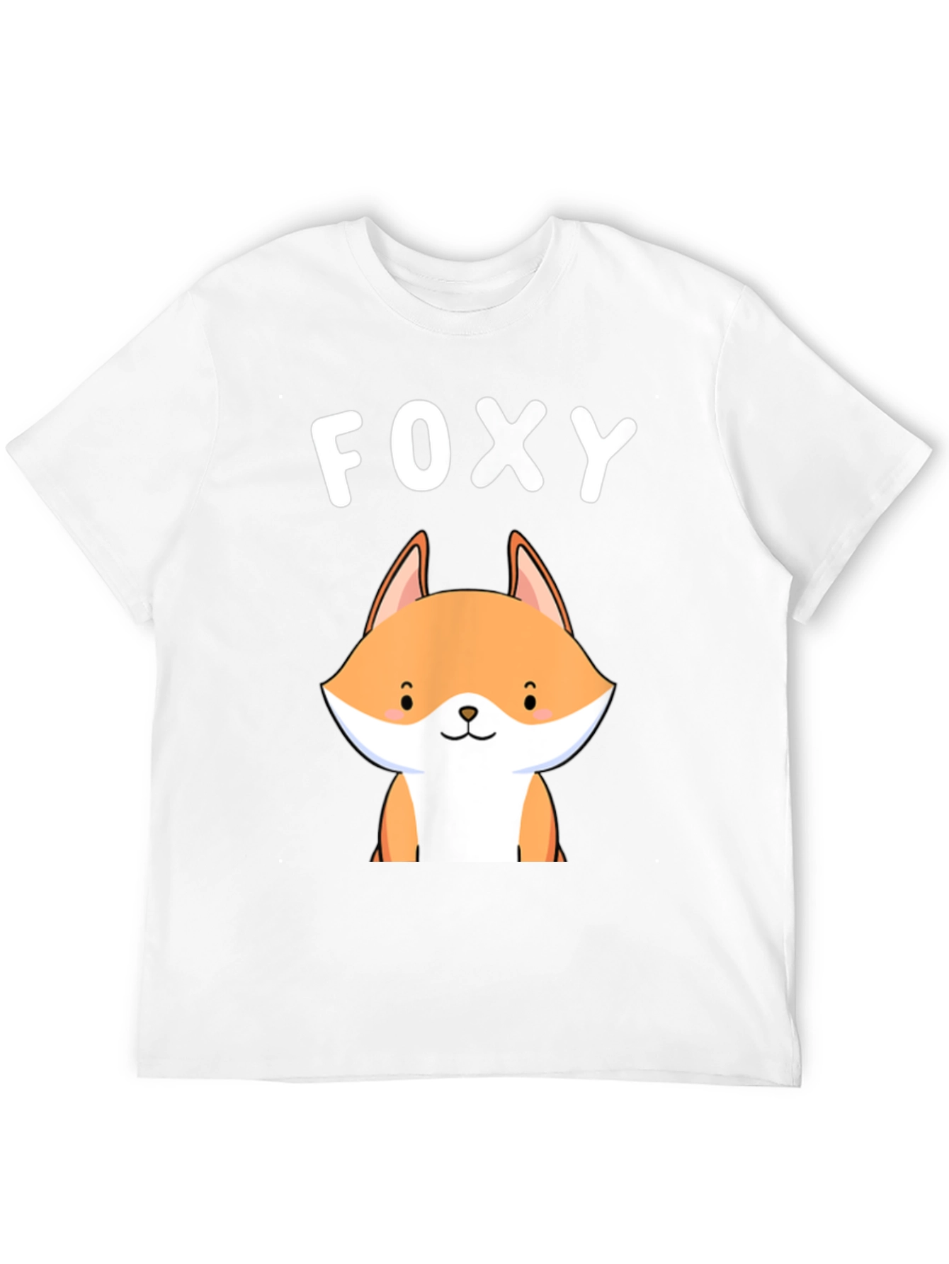 Black Foxy Graphic Tee - Cute Fox Design view 12