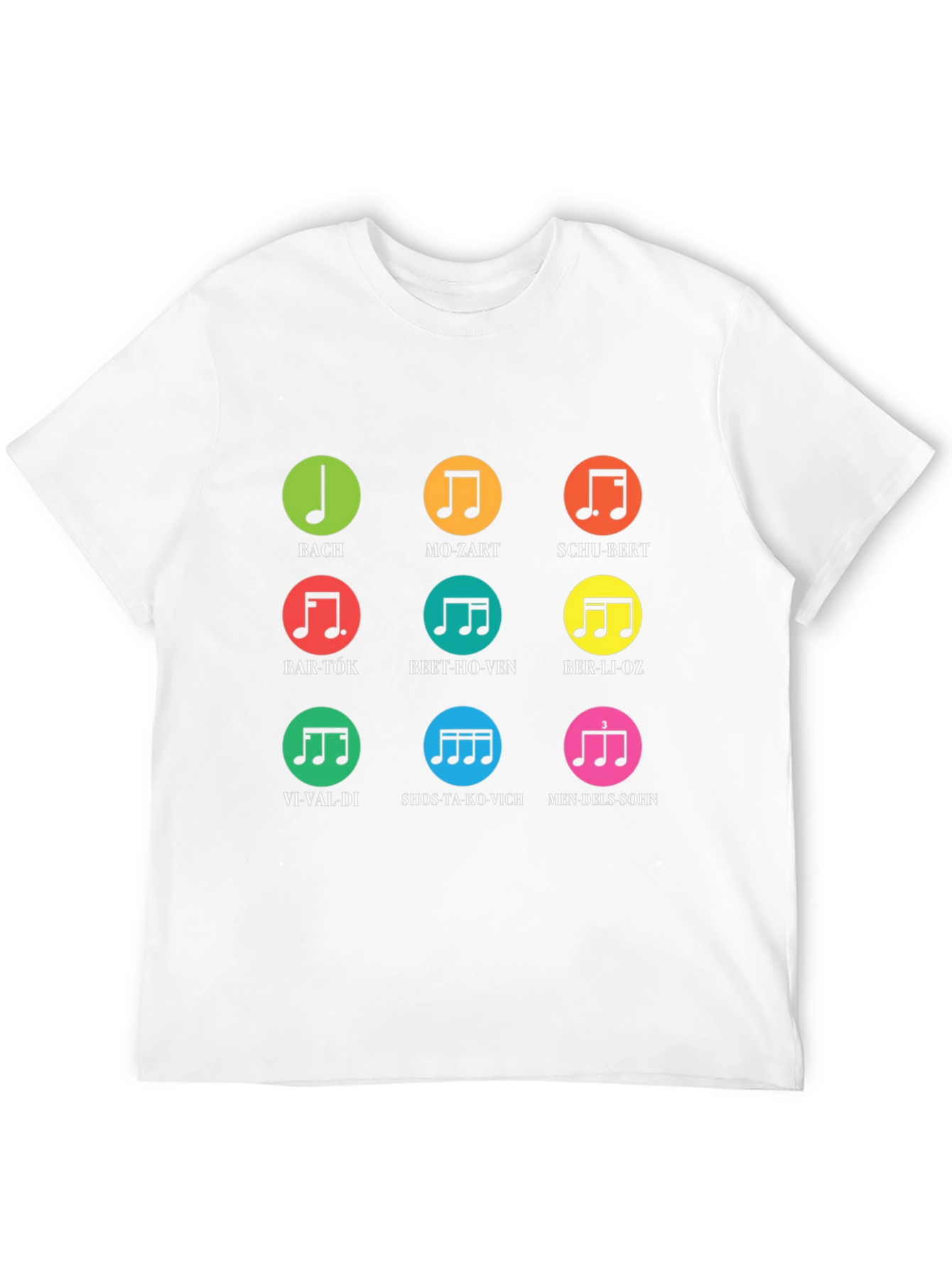 Black Musical Composer T-Shirt | Bach, Mozart, Beethoven & More view 12