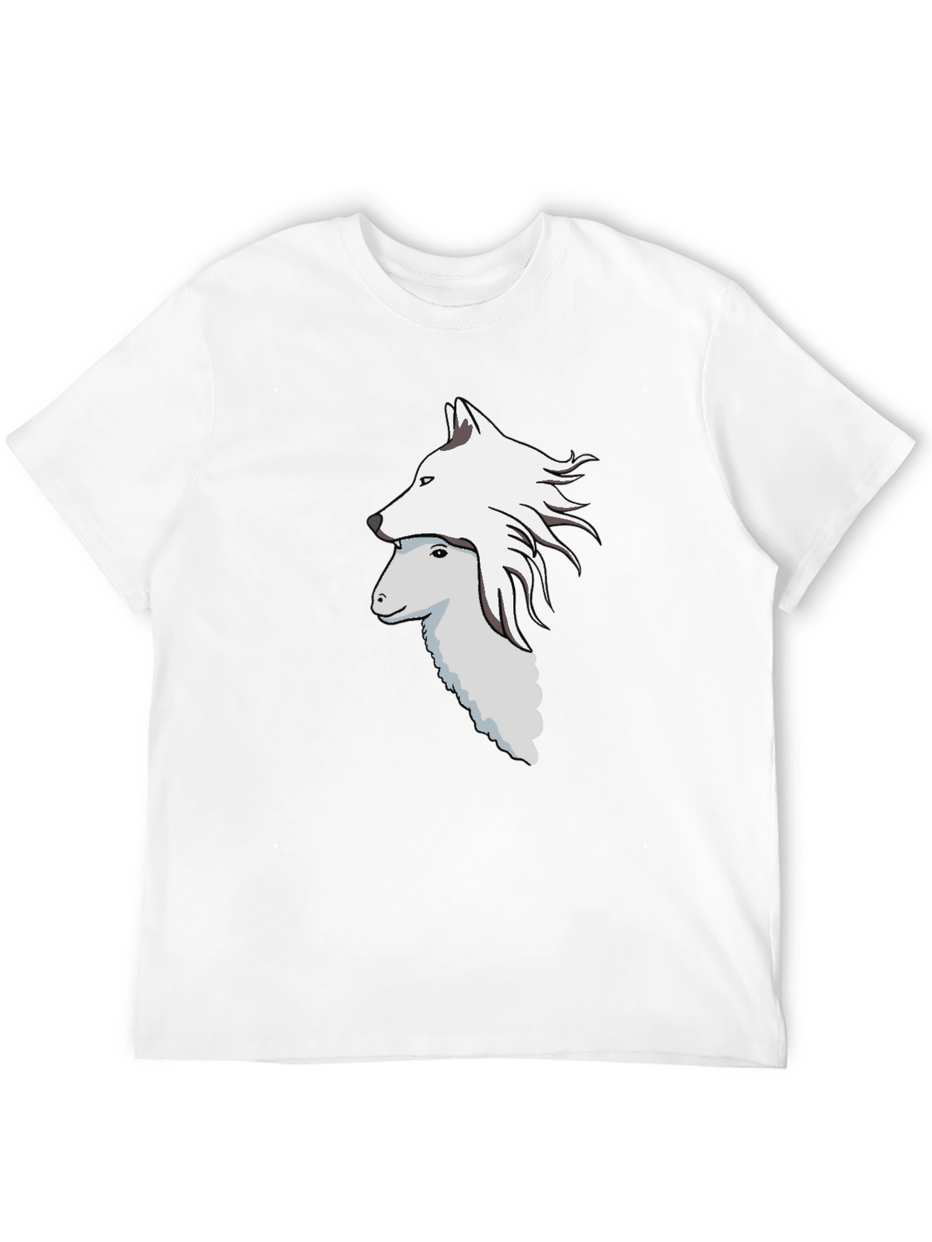Black Wolf in Sheep's Clothing Graphic Tee view 12