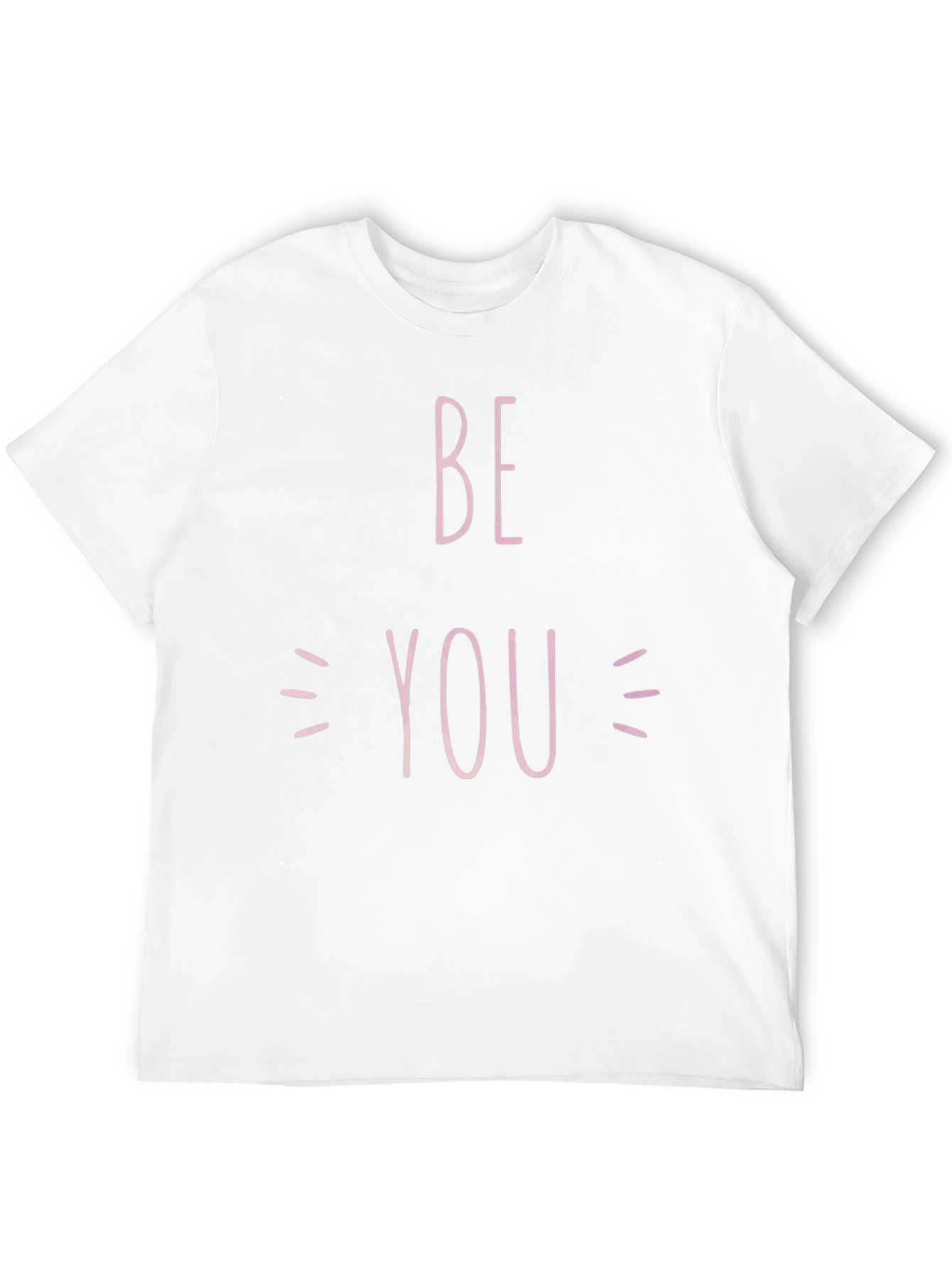 Black Be You T-Shirt - Trendy Short Sleeve Crew Neck Tee view 12