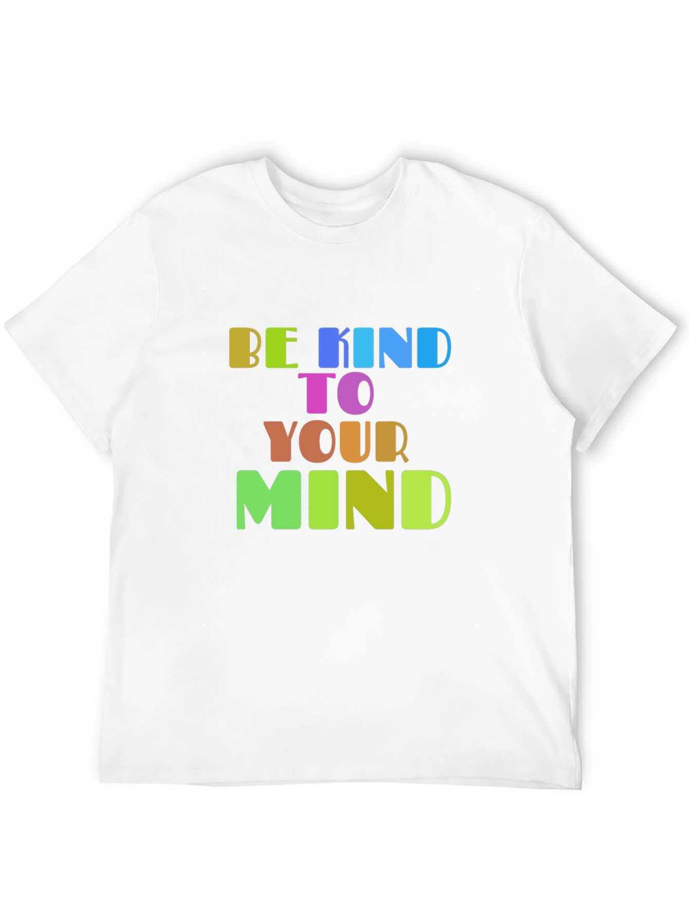 Black Be Kind To Your Mind Graphic T-Shirt view 12
