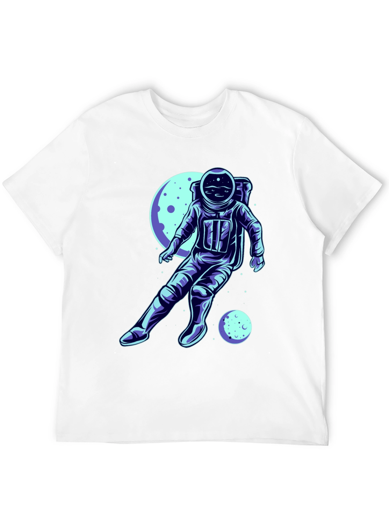 Black Astronaut Graphic Tee - Space Adventure Shirt view 12