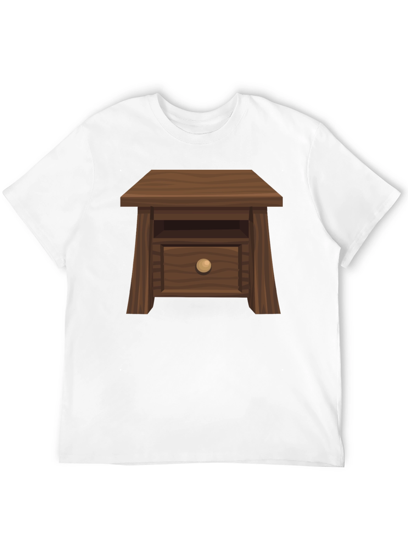 Black Novelty Nightstand Graphic Tee - Unique & Comfortable view 12