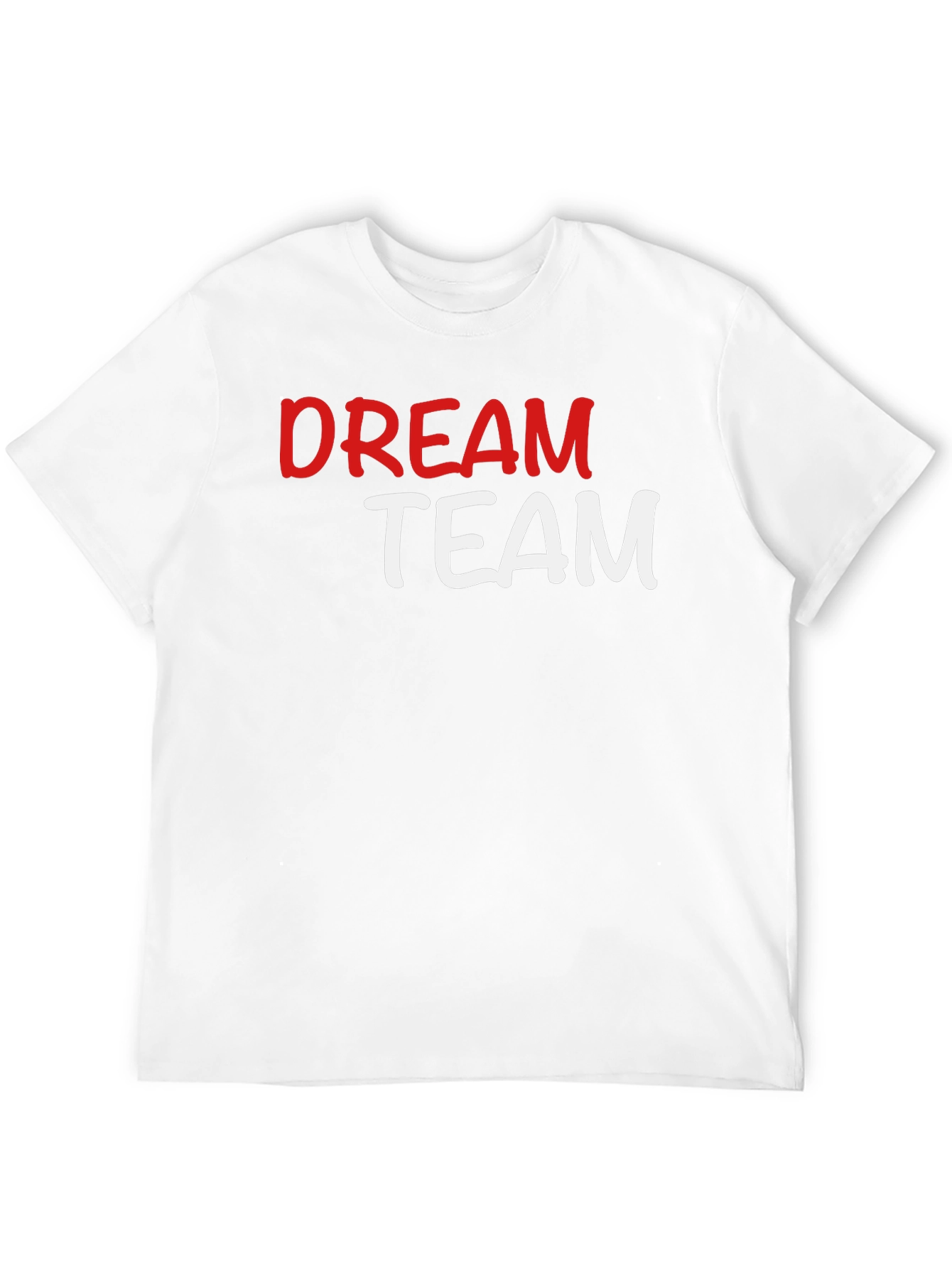 Black Dream Team Graphic T-Shirt - Black Crew Neck Tee view 12