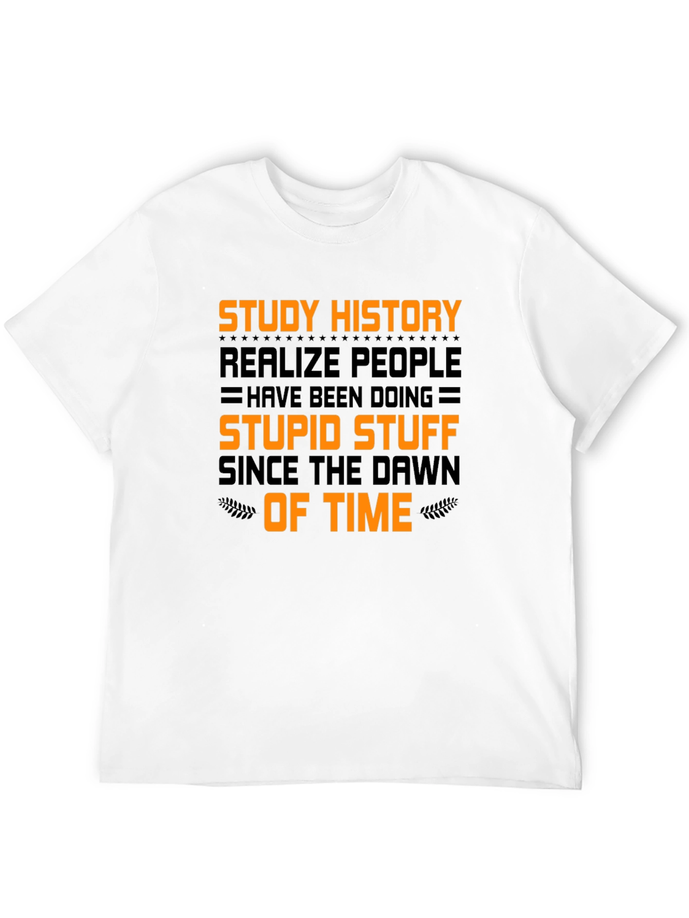 Black Study History T-Shirt - Funny Graphic Tee view 12