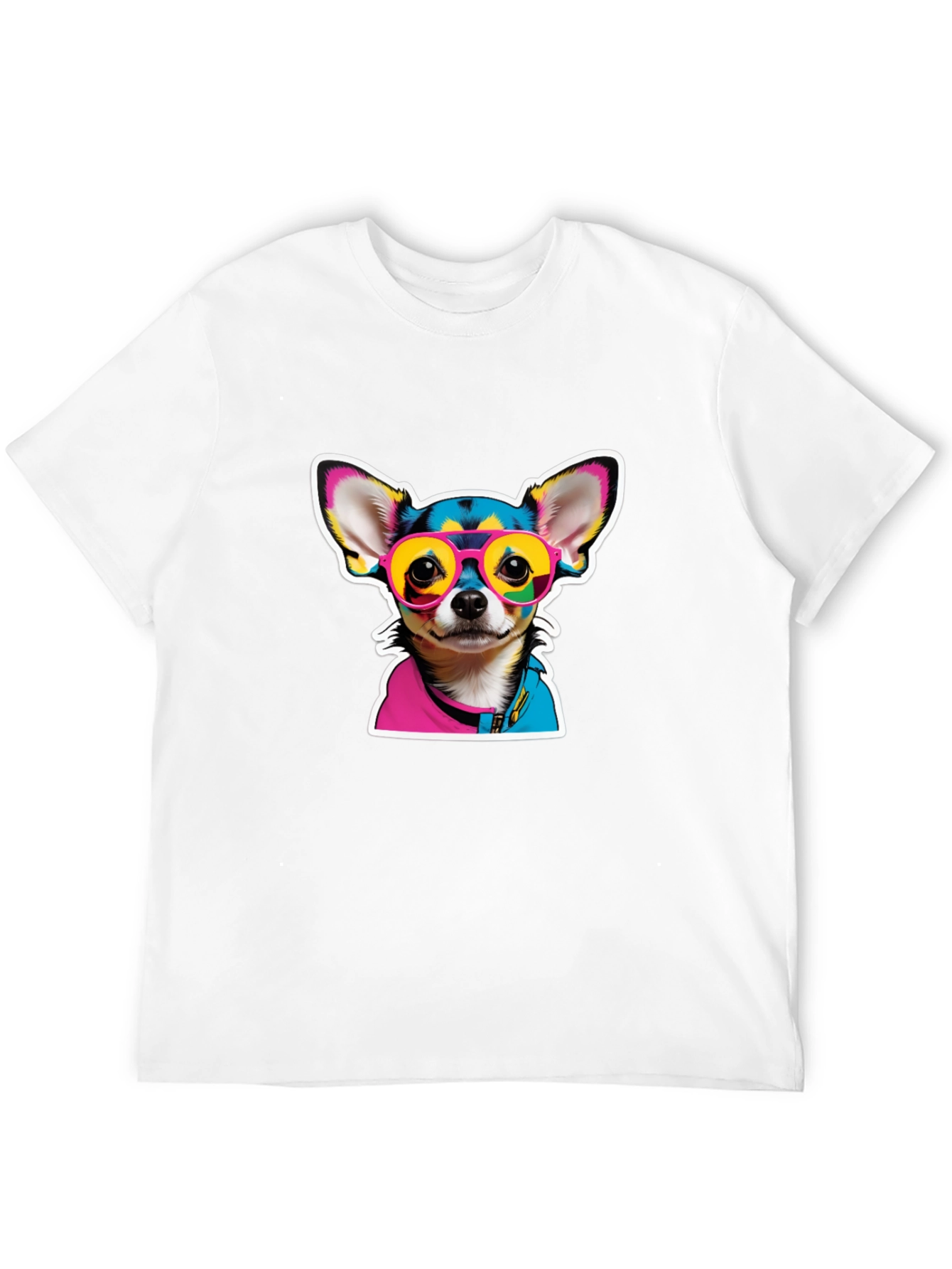 Black Cool Chihuahua Graphic Tee - Stylish Dog Lover Shirt view 12
