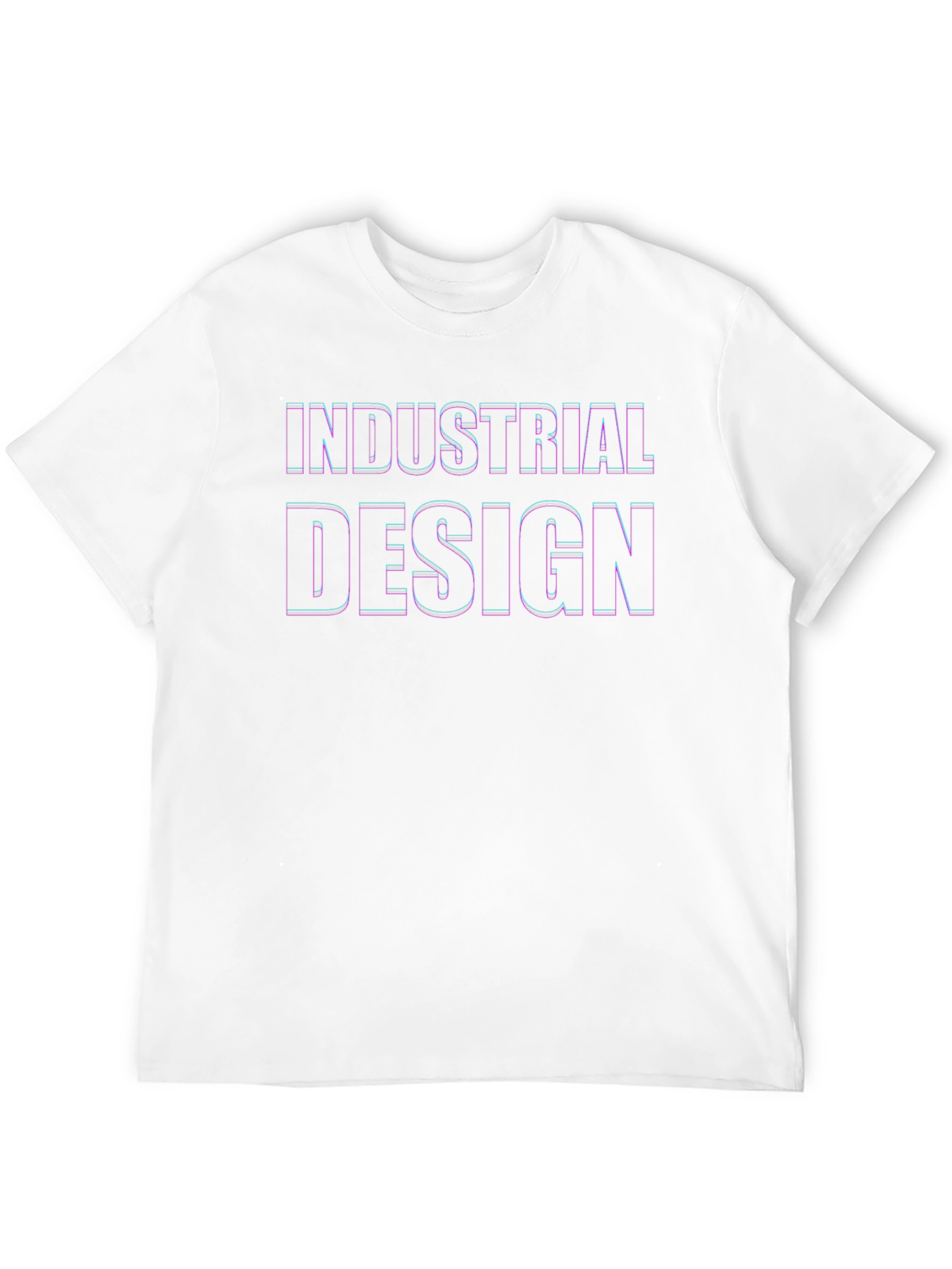 Black Industrial Design Graphic Tee - Modern Style view 12