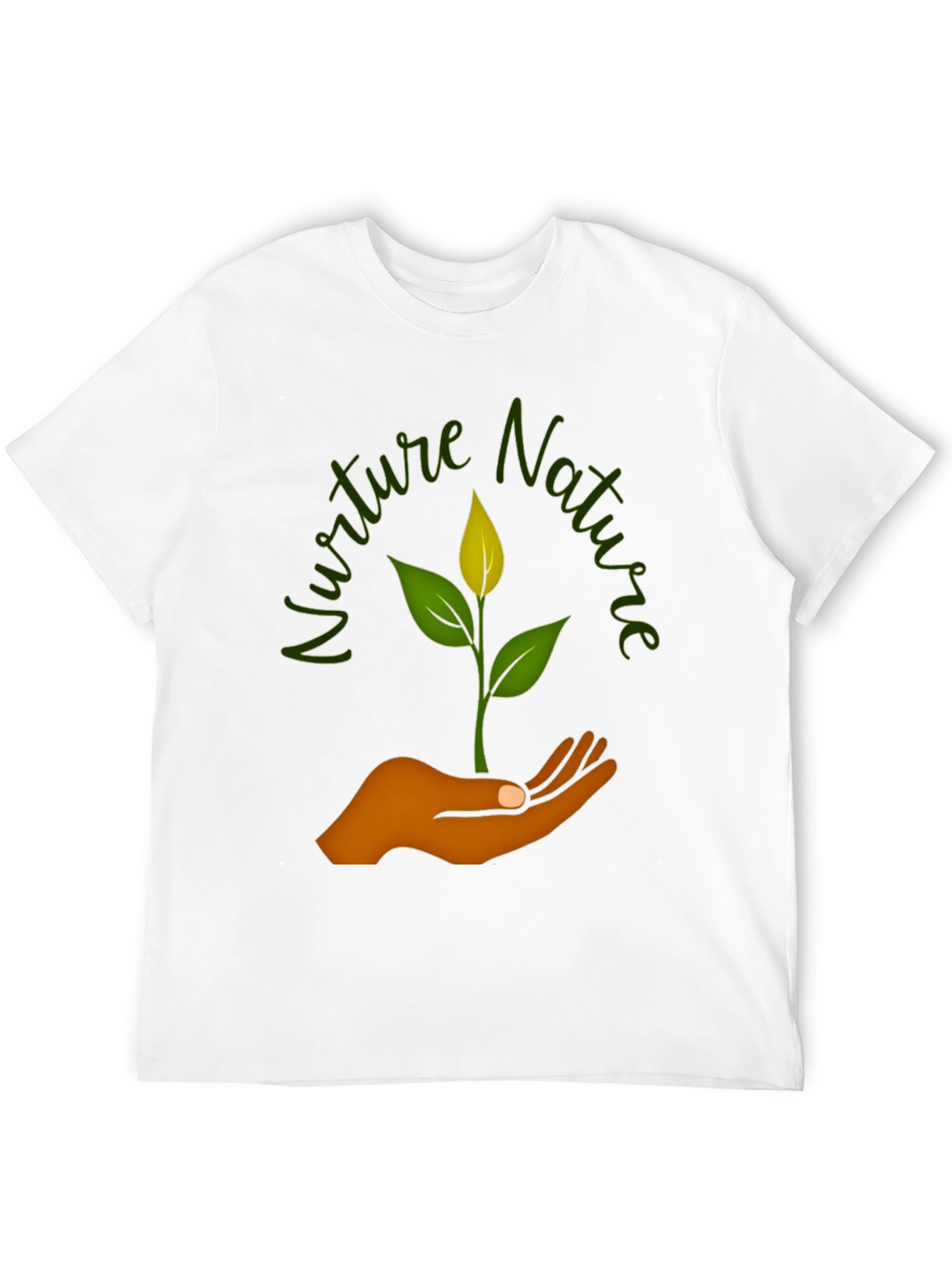 Black Nurture Nature Graphic T-Shirt - Black view 12