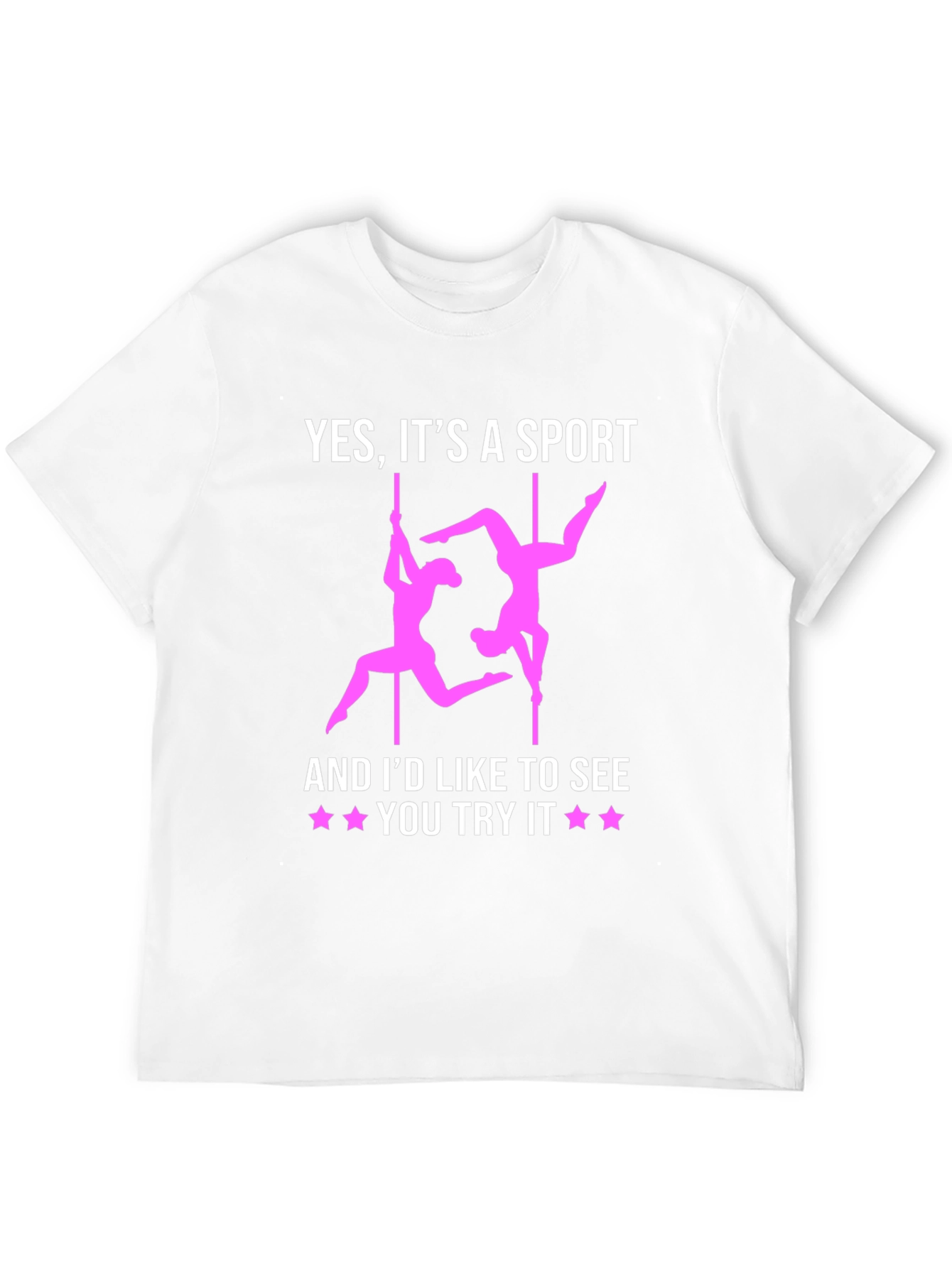 Black Pole Dancing Sport T-Shirt - Funny Athletic Apparel view 12