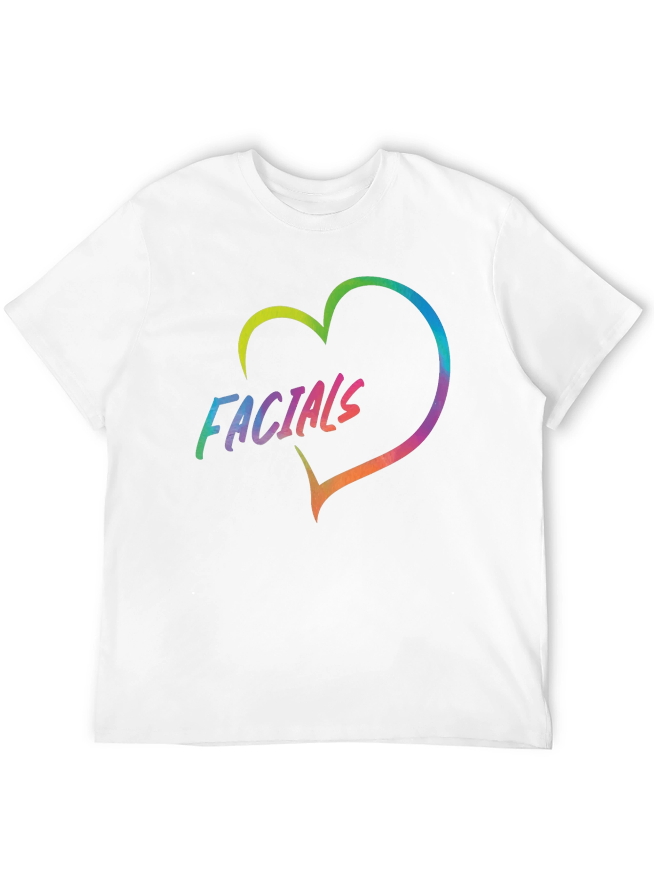 Black Facials Heart T-Shirt - Express Yourself! view 12