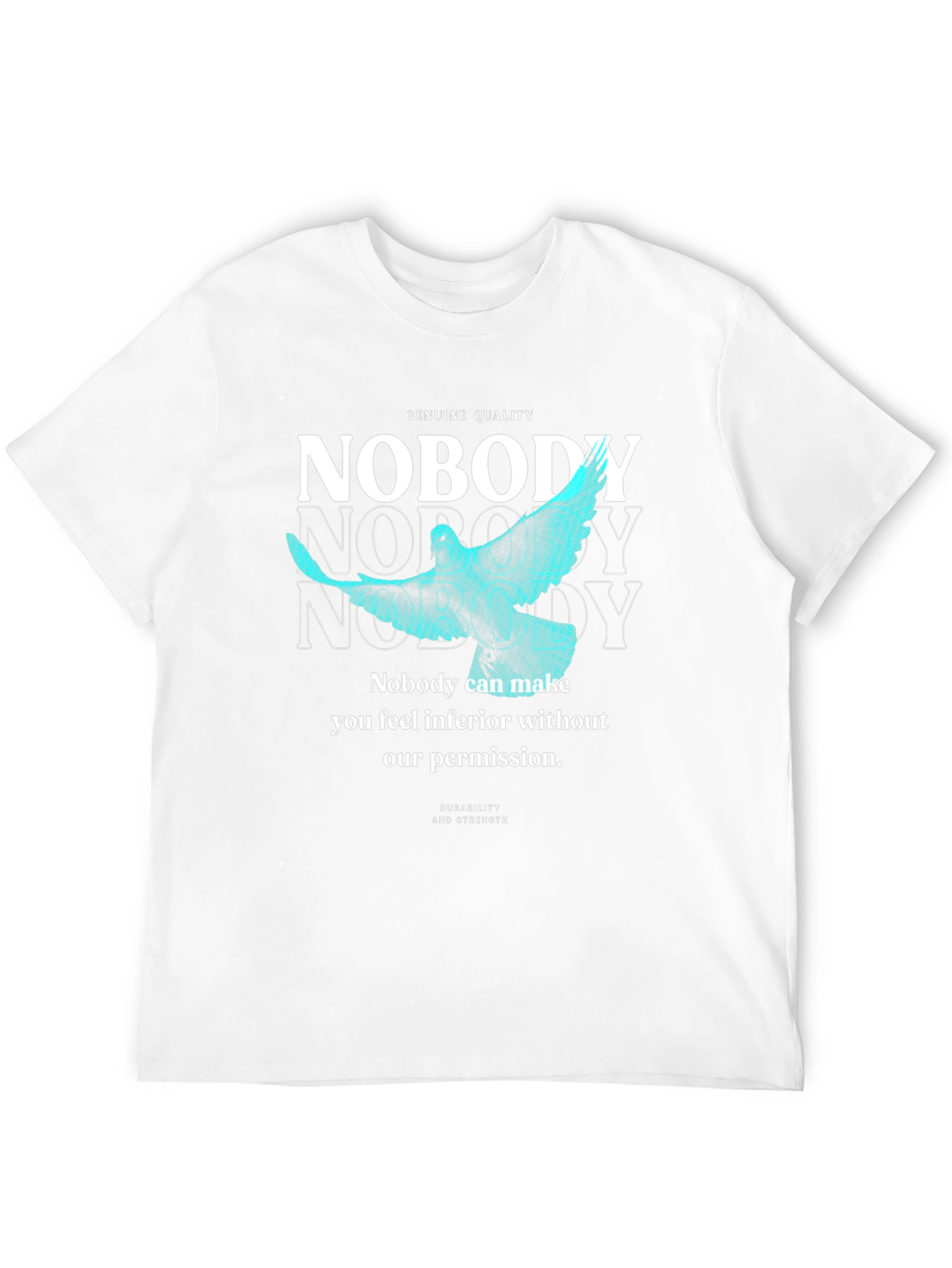 Genuine Quality Nobody Graphic Tee - 12