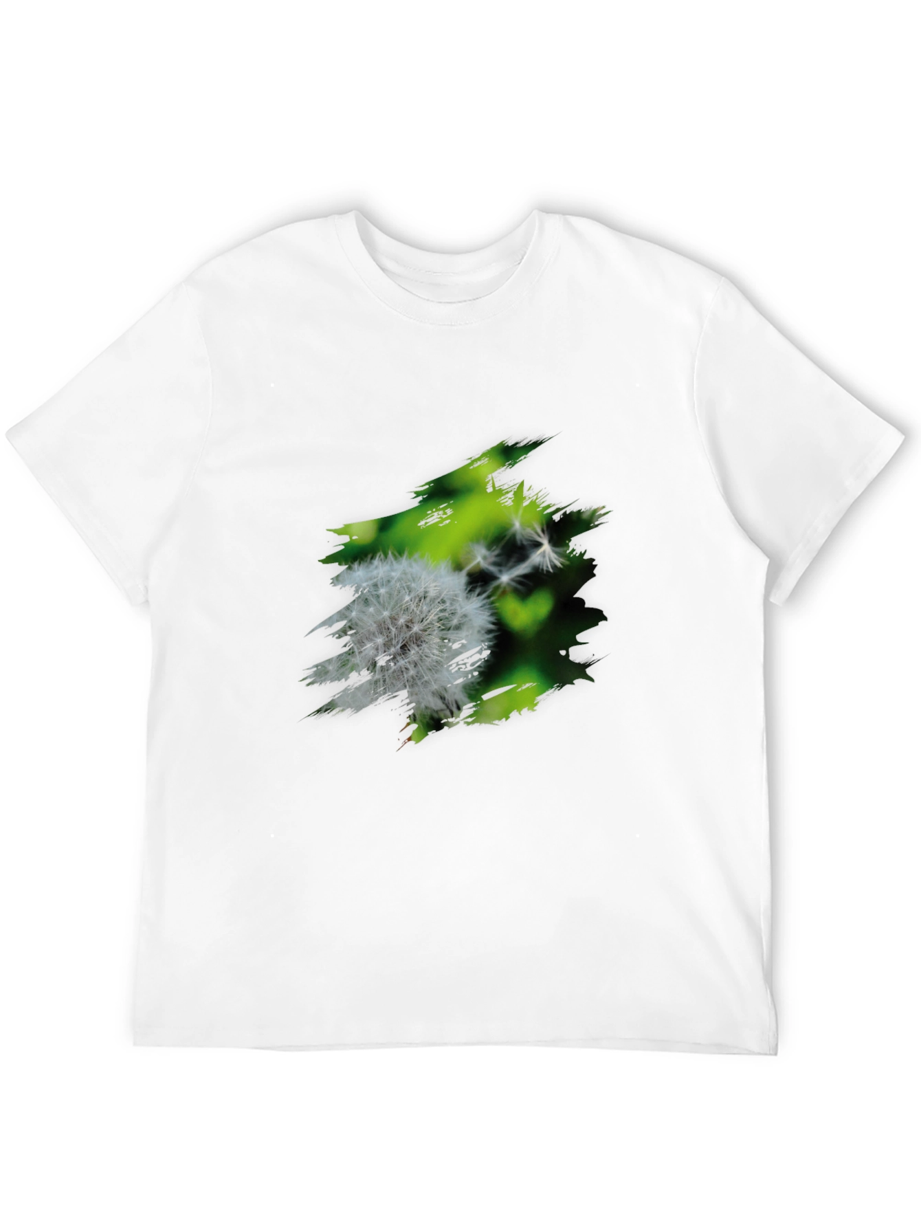 Black Dandelion Graphic Black T-Shirt view 12