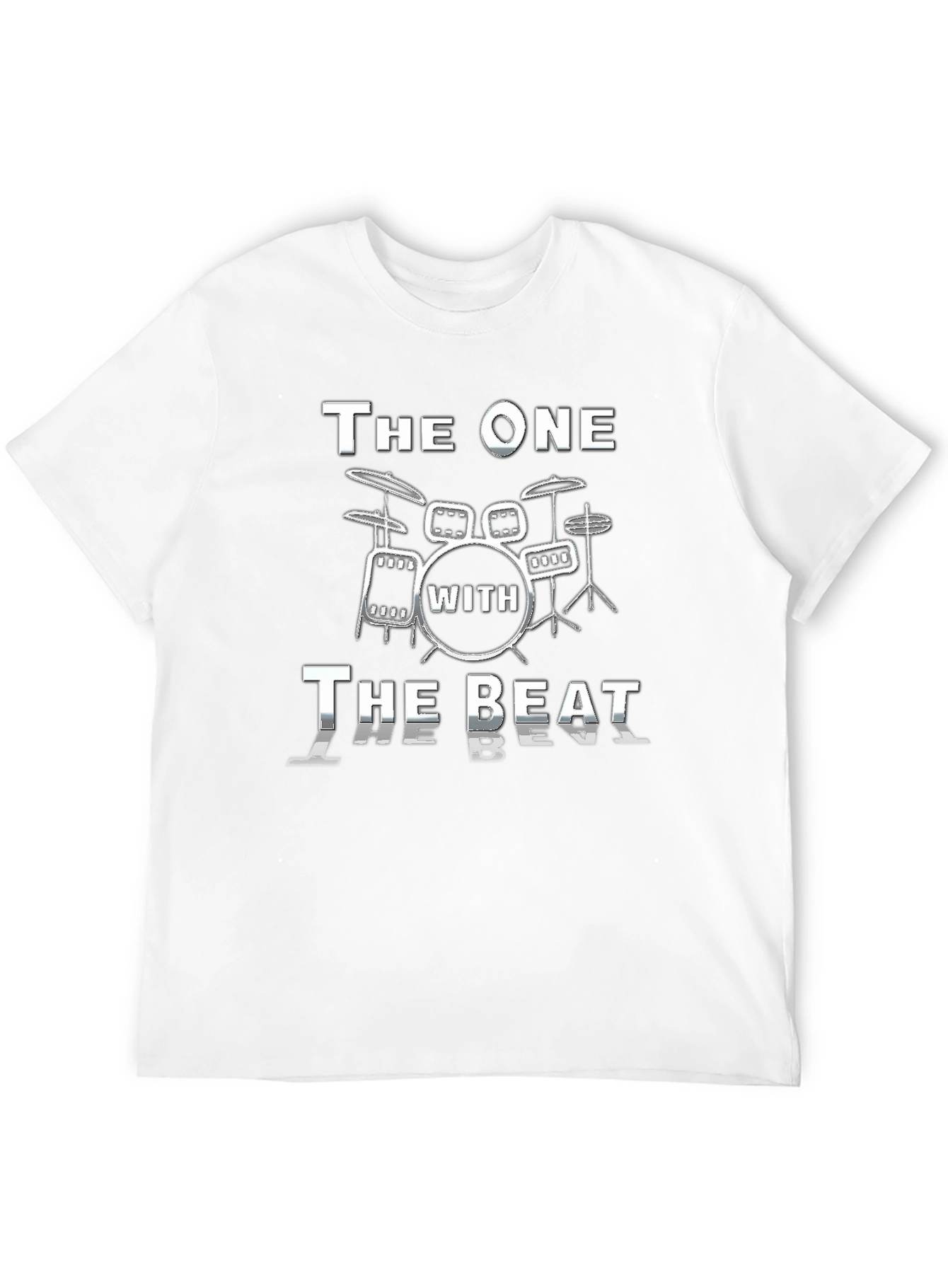Black The One With The Beat Drummer T-Shirt view 12