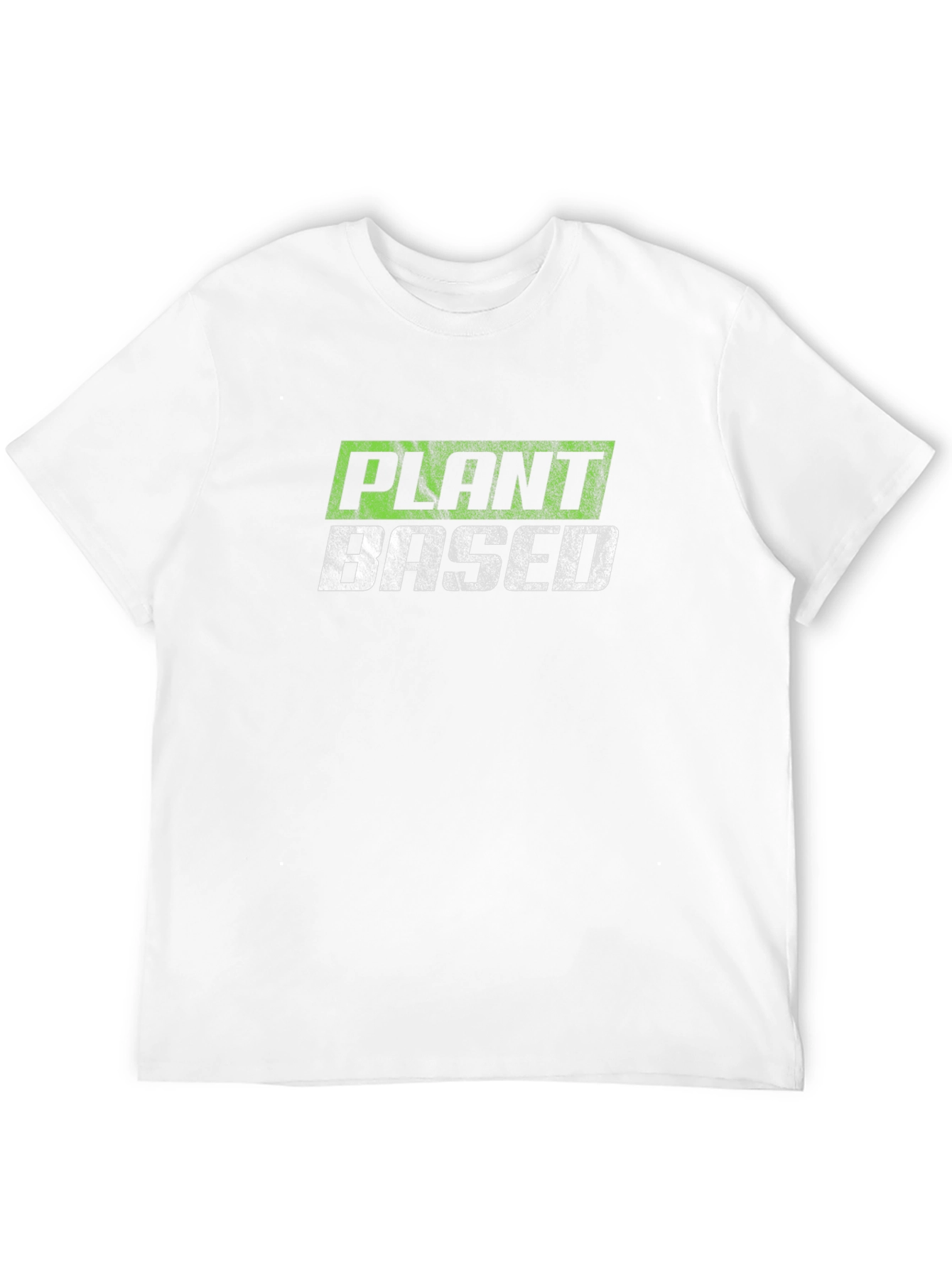 Black Plant Based Black T-Shirt - Vegan Lifestyle Apparel view 12