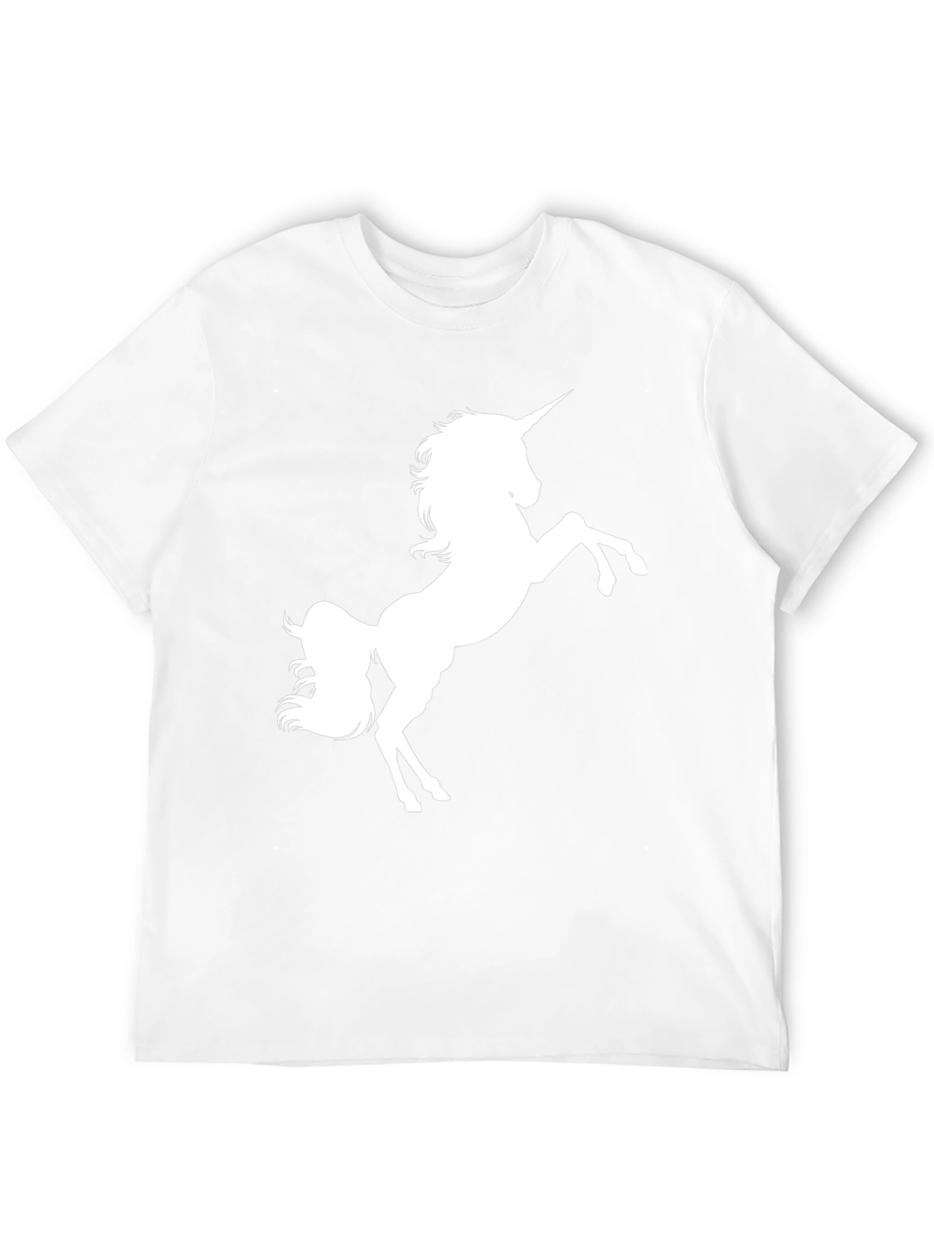 Black Unicorn Graphic Tee - Black Cotton Blend view 12