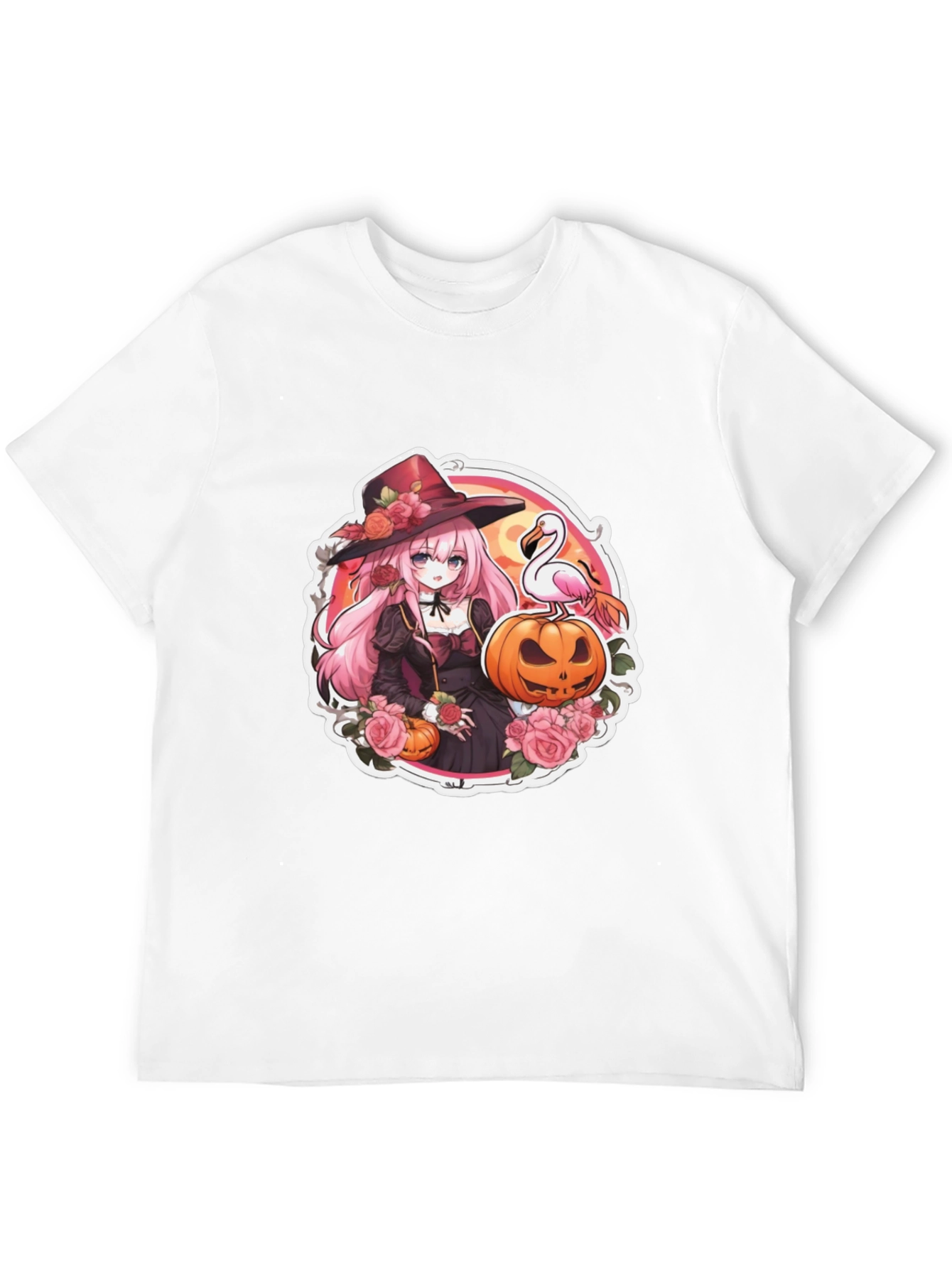 Halloween Witch Anime T-Shirt - 12