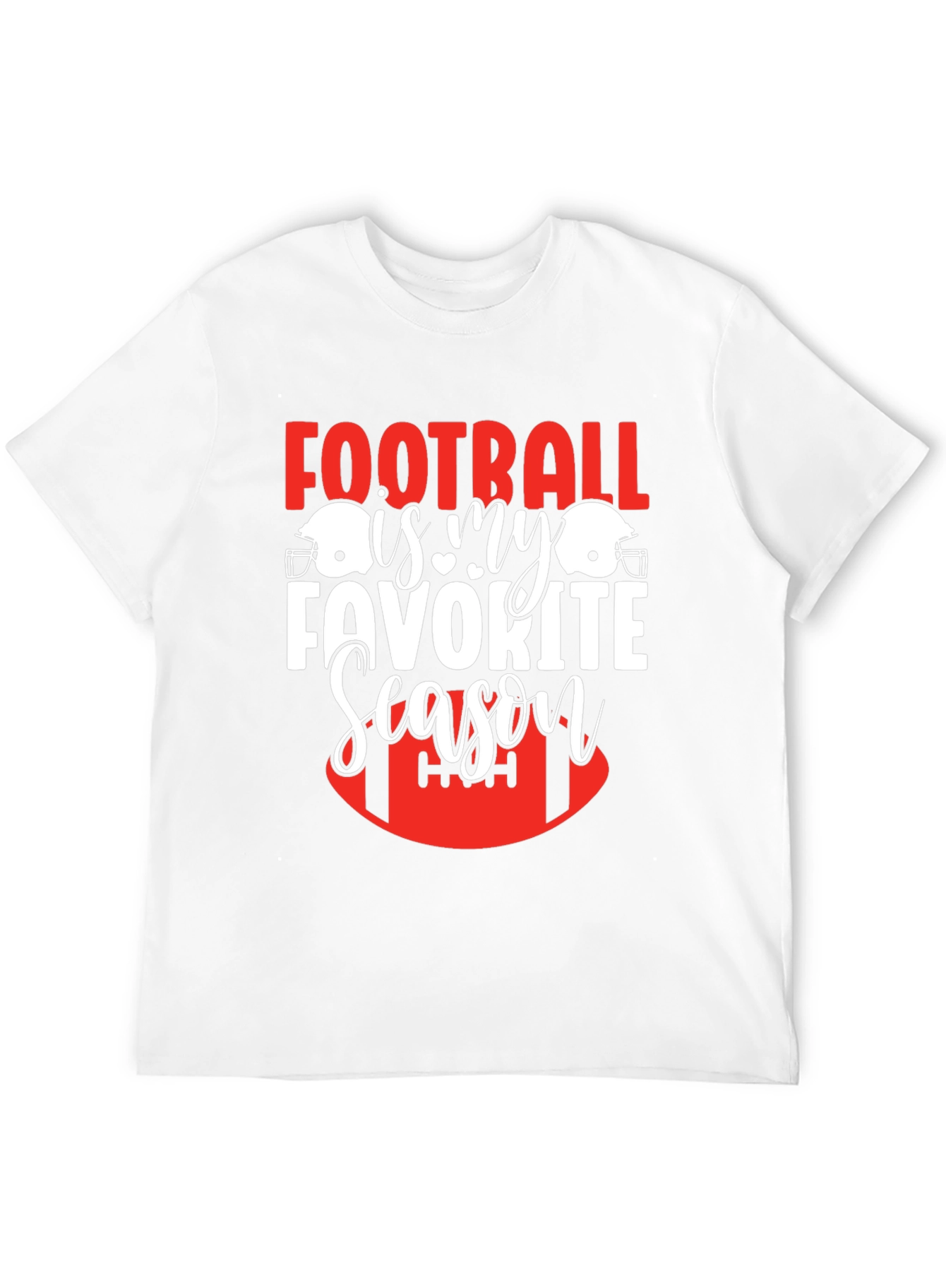 Black Football Is My Favorite Season T-Shirt view 12