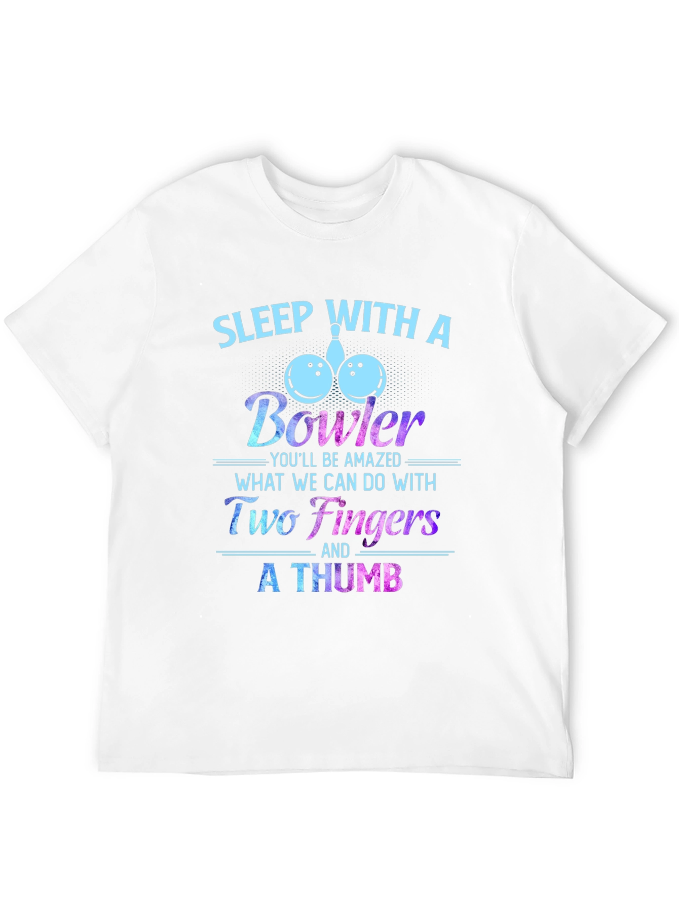 Black Sleep With A Bowler Funny T-Shirt view 12