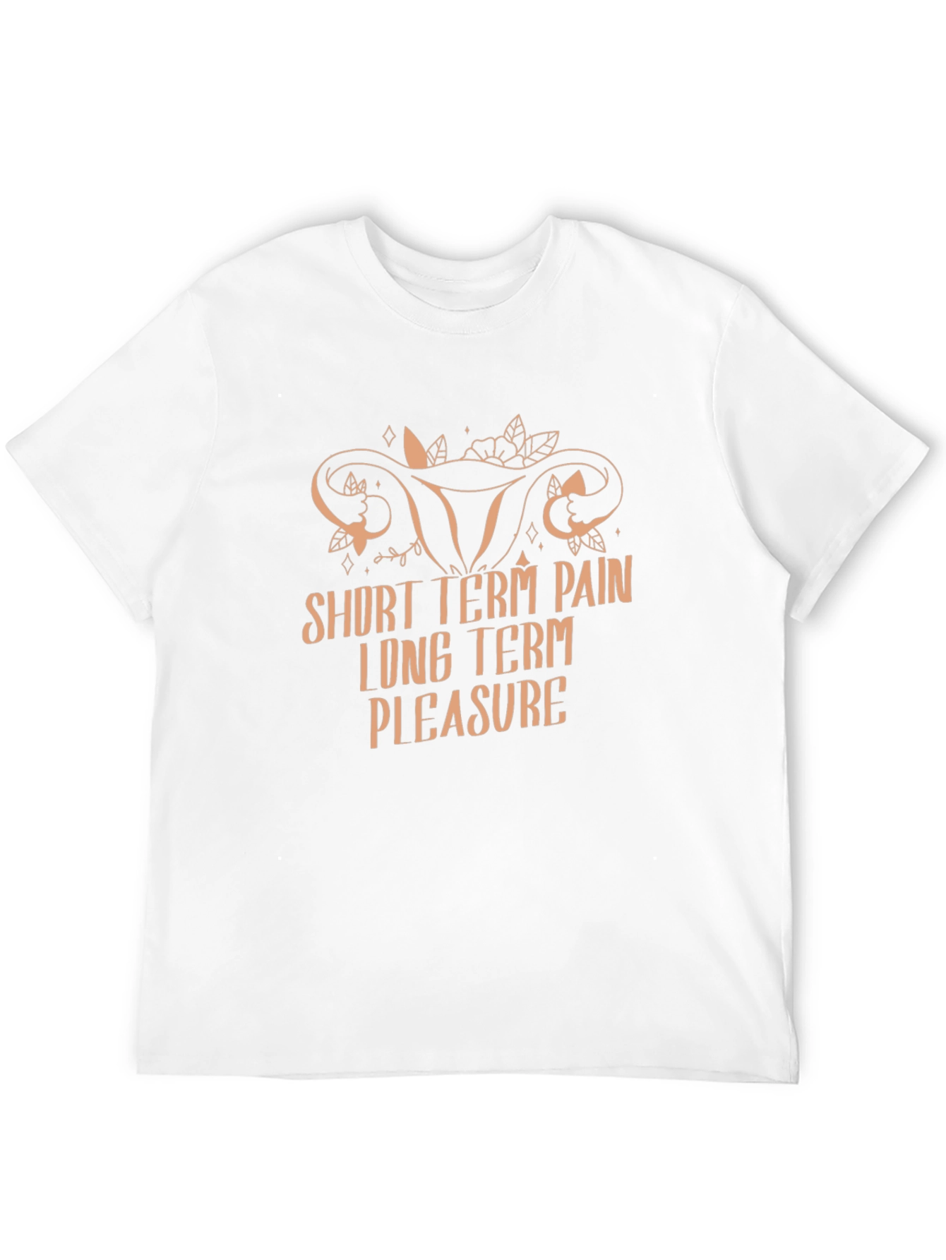 Black Short Term Pain, Long Term Pleasure Black Tee view 12