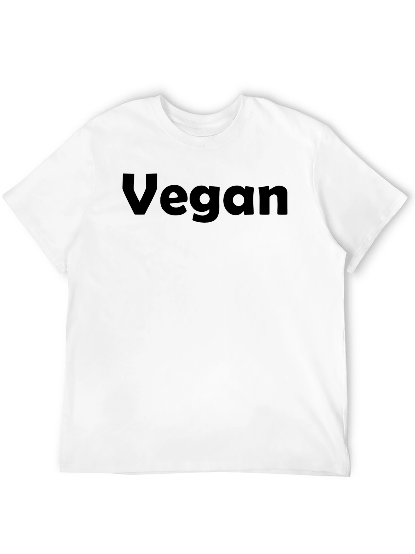 Black Vegan Black T-Shirt - Stylish and Comfortable view 12