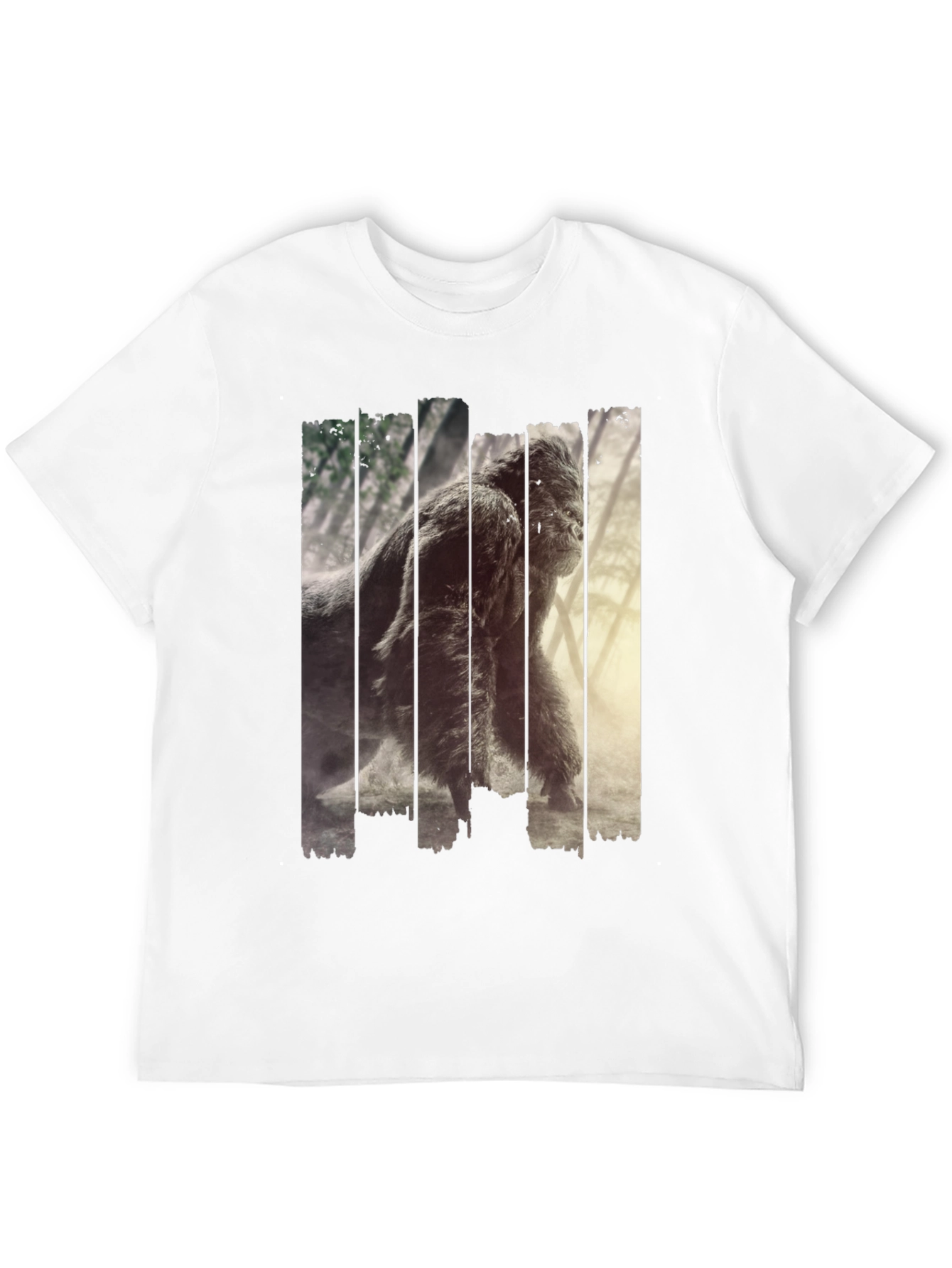 Black Gorilla Graphic Black T-Shirt view 12